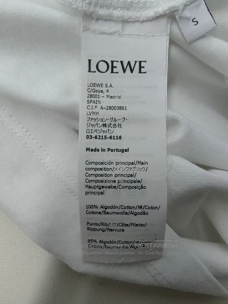 Loewe Loewe White Short Sleeve Size S / US 4 / IT 40 - 4 Thumbnail