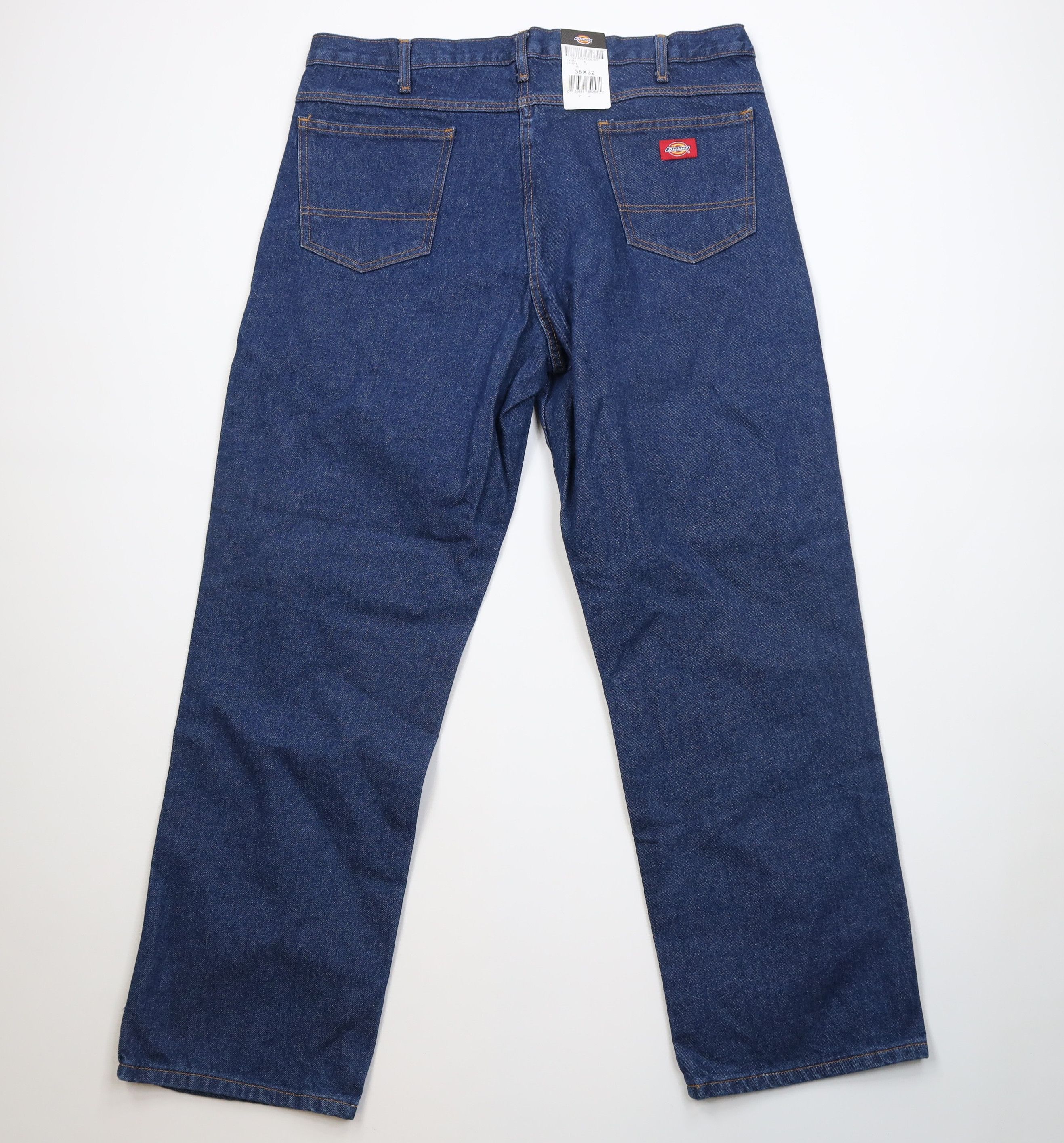 Dickies Deadstock Vintage Y2K Dickies Wide Leg Dungaree Denim Jeans Size US 38 / EU 54 - 7 Thumbnail