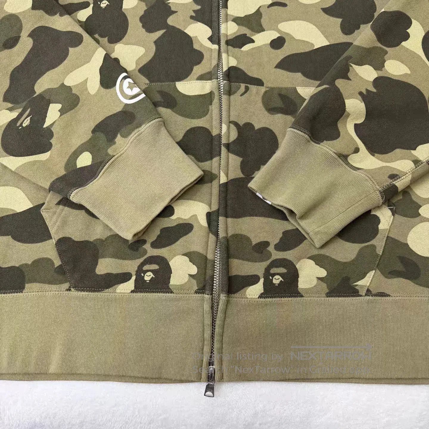 Bape Green Camo Shark Zip. Size US XL / EU 56 / 4 - 2 Thumbnail