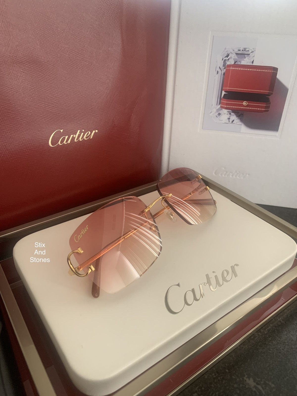 Cartier Cartier Big C Gradient Sunglasses(ALL NEW) Grailed