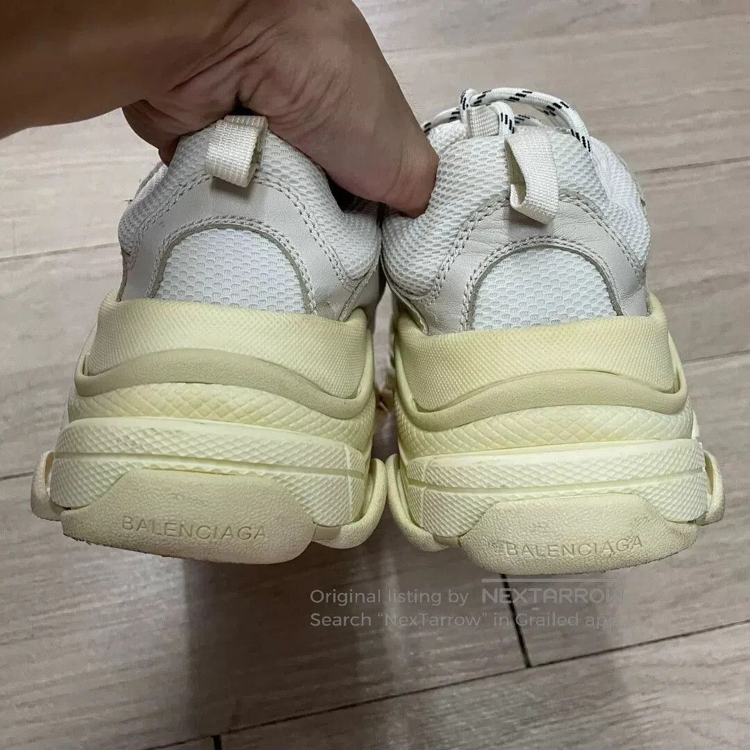 Balenciaga Balenciaga Triple S Sneakers White Brown. Size US 6 / EU 39 - 7 Thumbnail