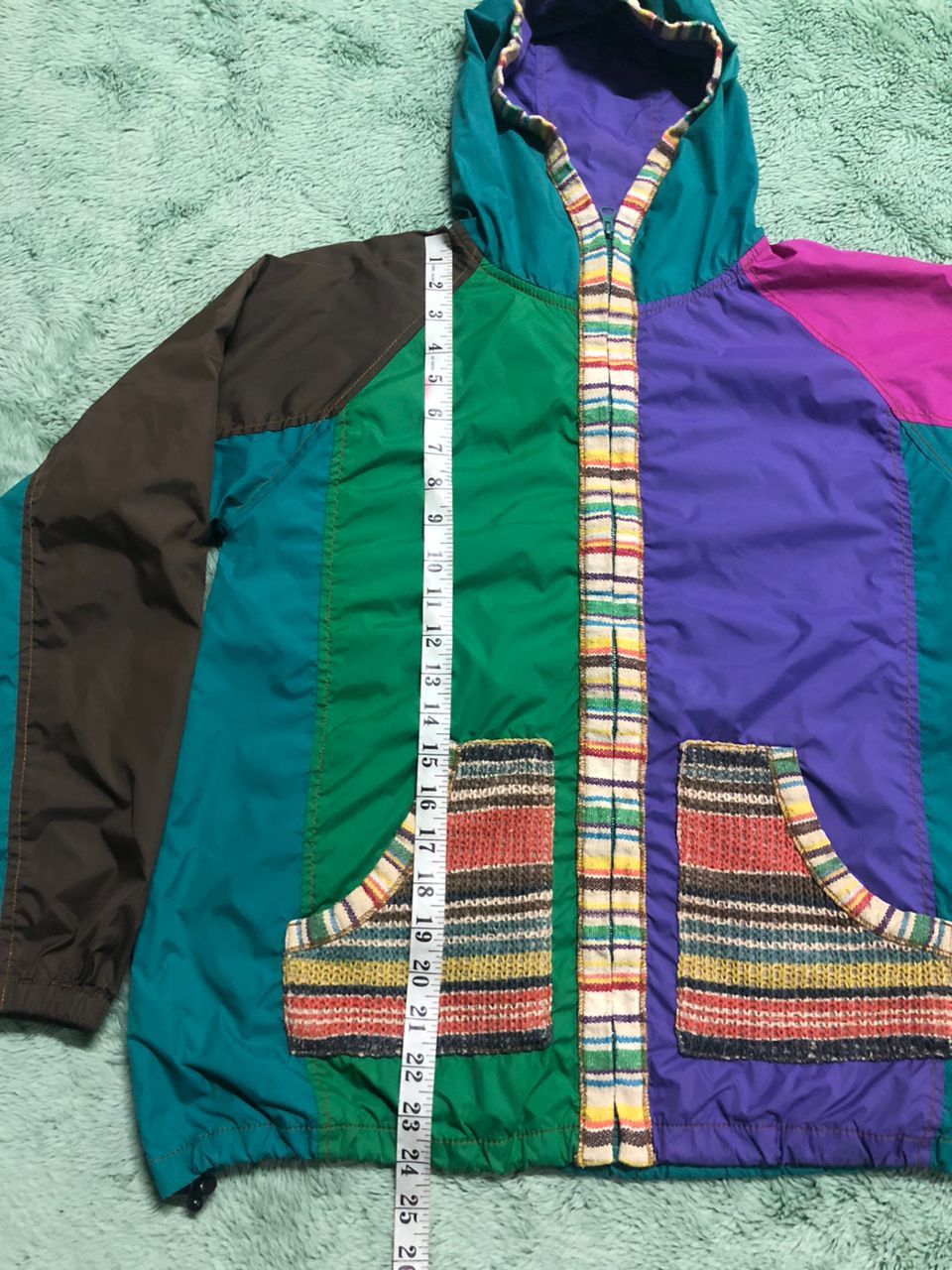 Japanese Brand JAPANESE BRAND ANTIBALISTIC MULTICOLOR LIGHT JACKET HOODIE Size US M / EU 48-50 / 2 - 19 Thumbnail