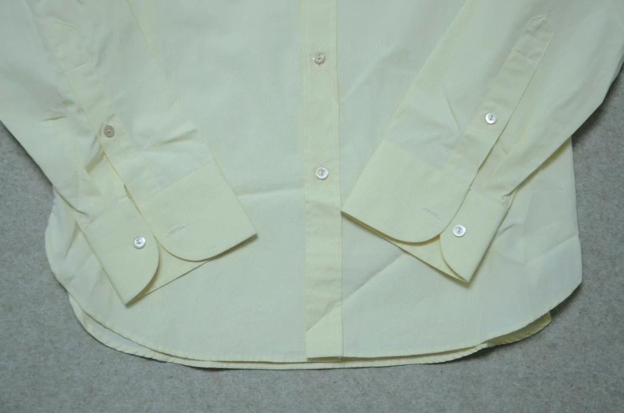 Gucci Gucci Yellow Embroidered Logo Silk Shirt Size US S / EU 44-46 / 1 - 5 Thumbnail