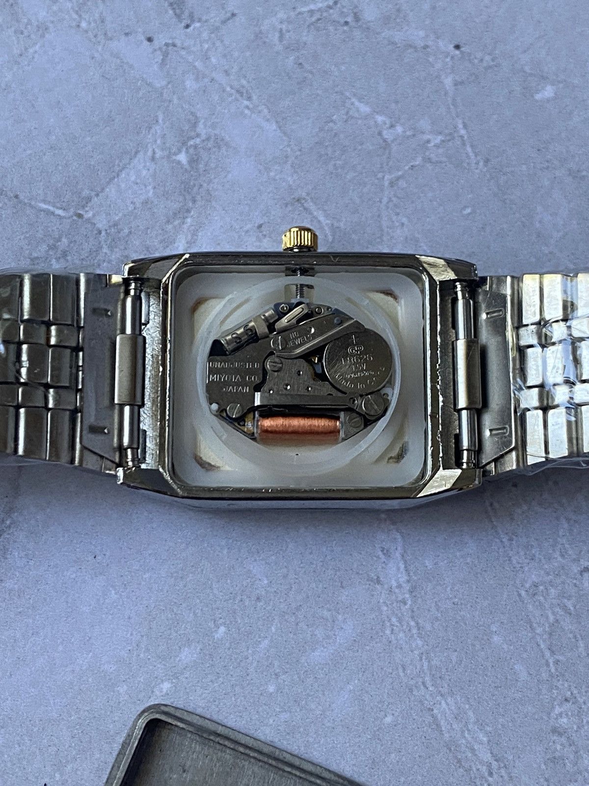 Japanese Brand × Jewelry × Vintage Stylish Philip Persio Black Dial Watch Size ONE SIZE - 9 Thumbnail