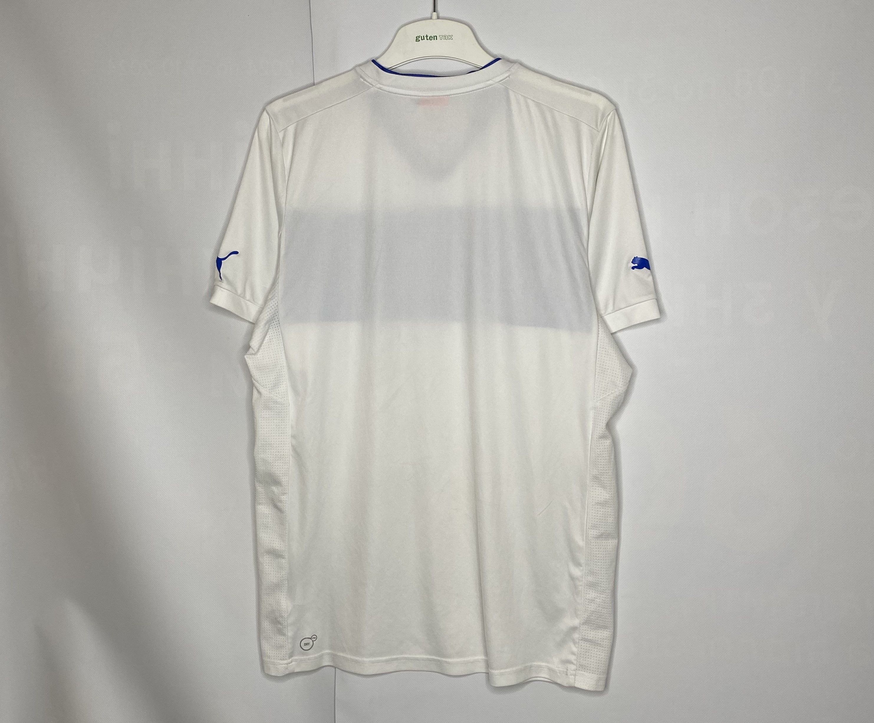 Puma × UEFA ITALY TEAM 2012 2014 HOME FOOTBALL SHIRT SOCCER JERSEY Size US L / EU 52-54 / 3 - 2 Thumbnail