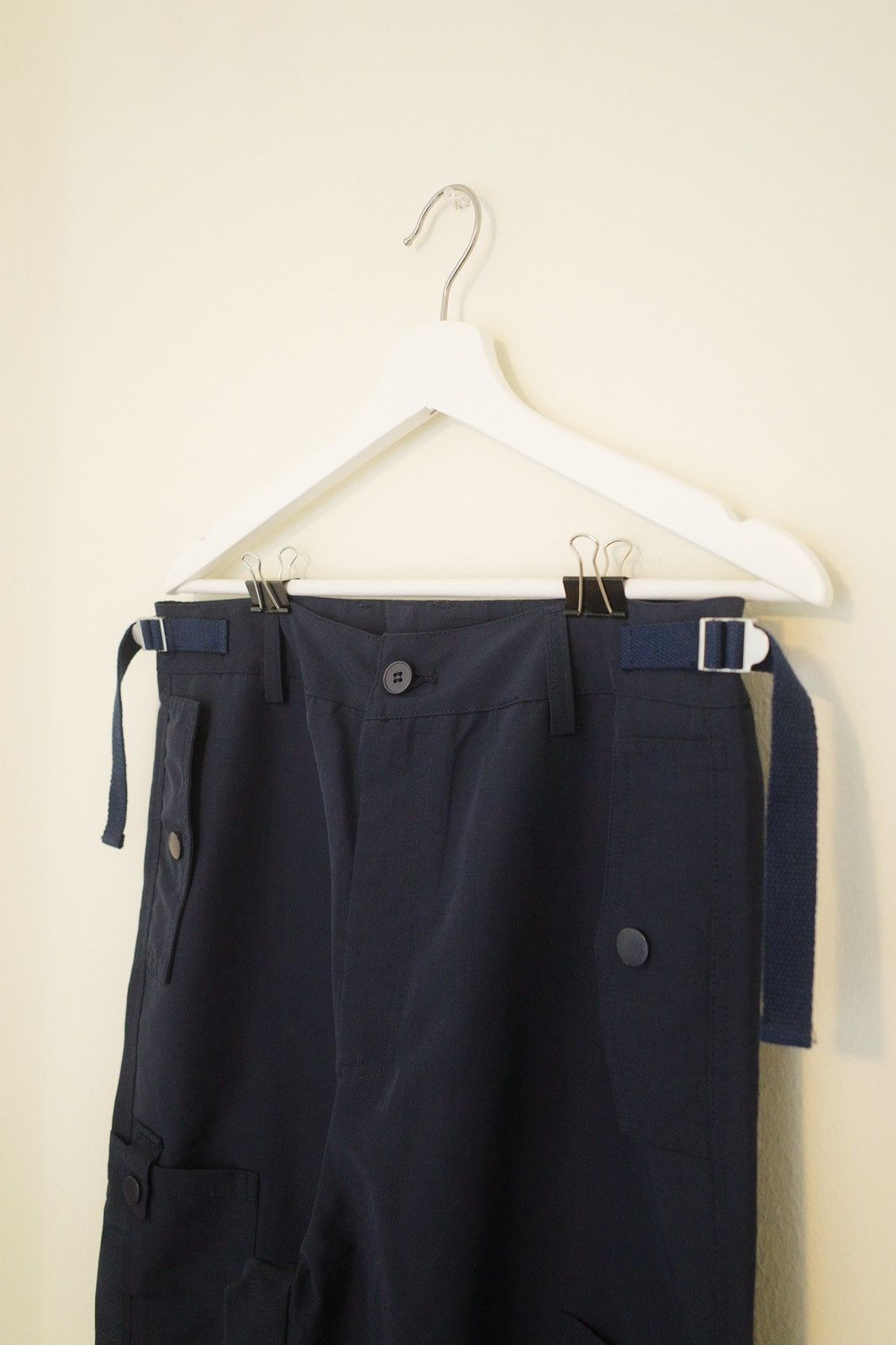 Other × Vintage Navy Blue Loose Casual Cargo Pants Size US 32 / EU 48 - 1 Thumbnail