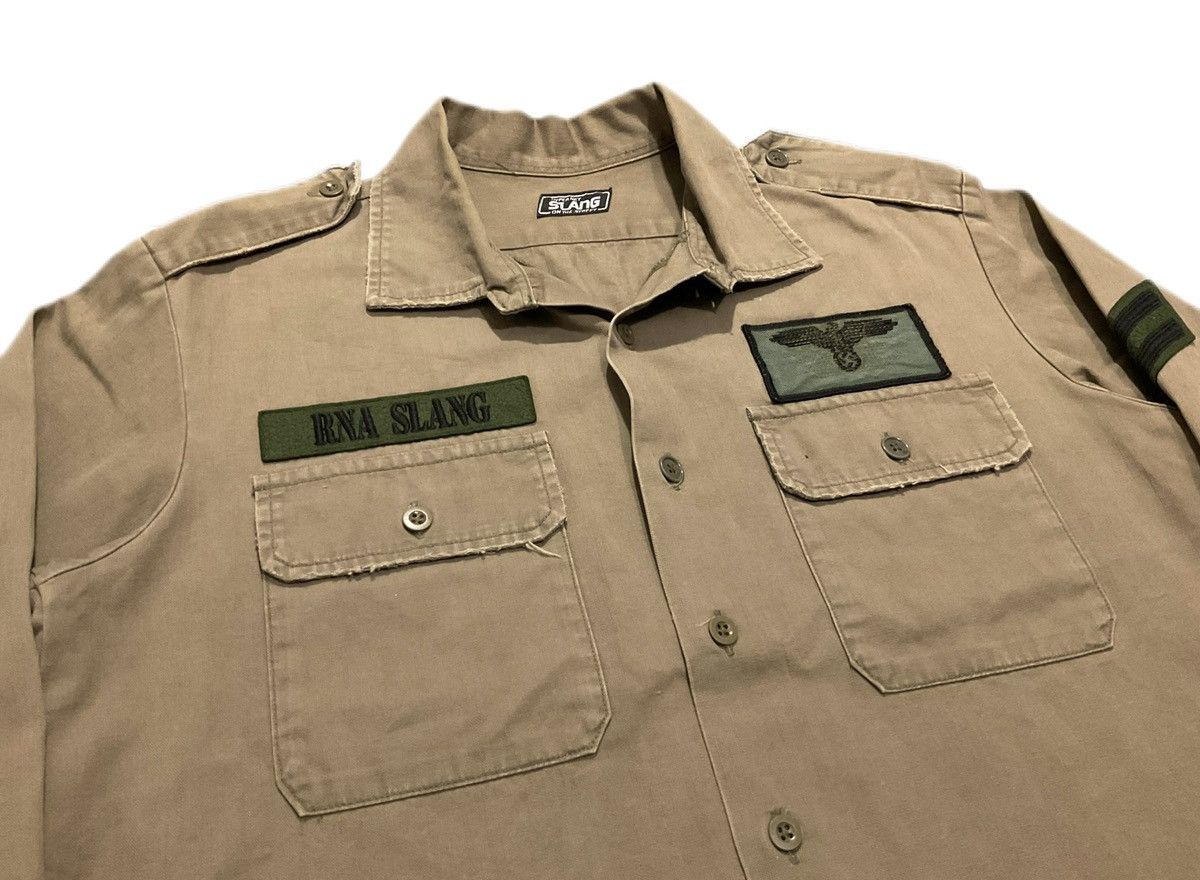 Hysteric Glamour × Japanese Brand × Seditionaries 🔥Japanese Archived RNA Slang Boy Scout Shirt Military Punk Size US M / EU 48-50 / 2 - 2 Thumbnail