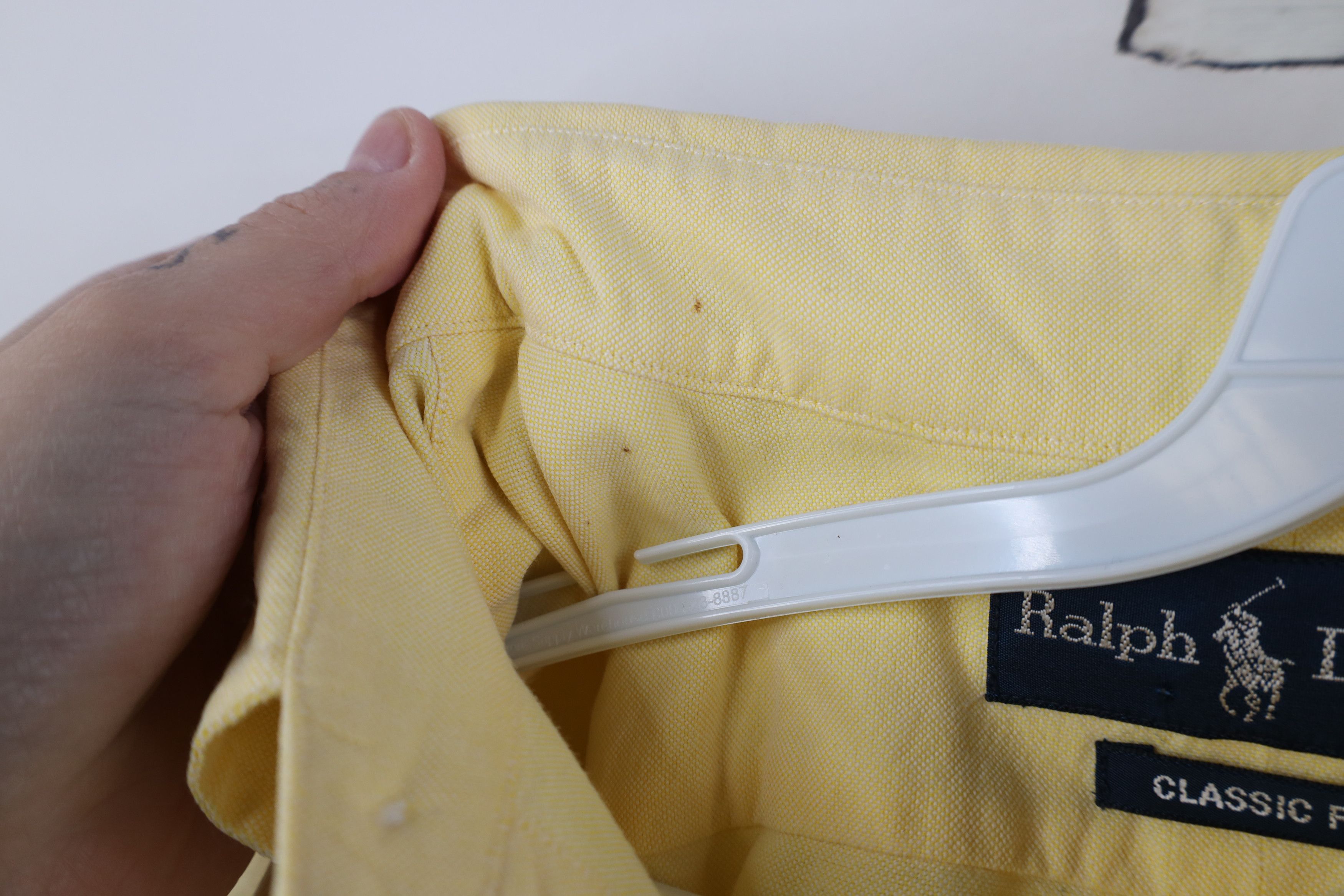 Ralph Lauren Vintage 90s Ralph Lauren Cotton Oxford Button Down Shirt Size US L / EU 52-54 / 3 - 13 Thumbnail