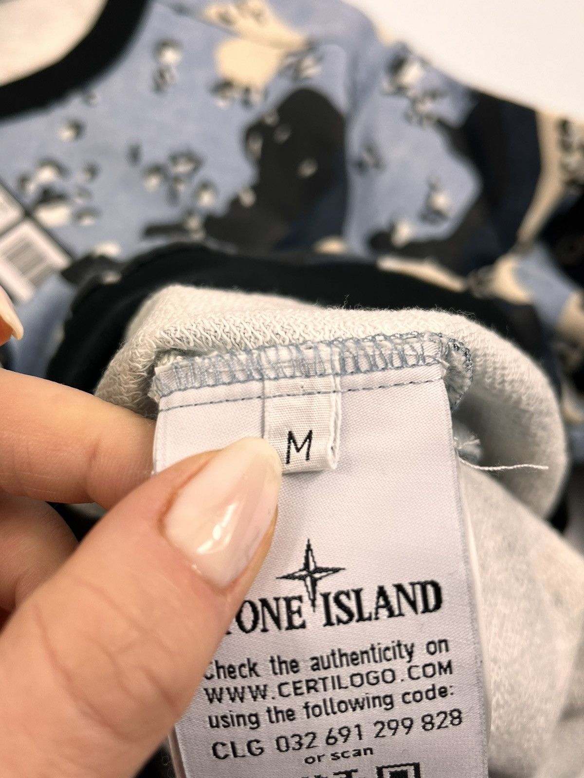 Stone Island MILITARY PRINT JUMPER Size US M / EU 48-50 / 2 - 7 Thumbnail