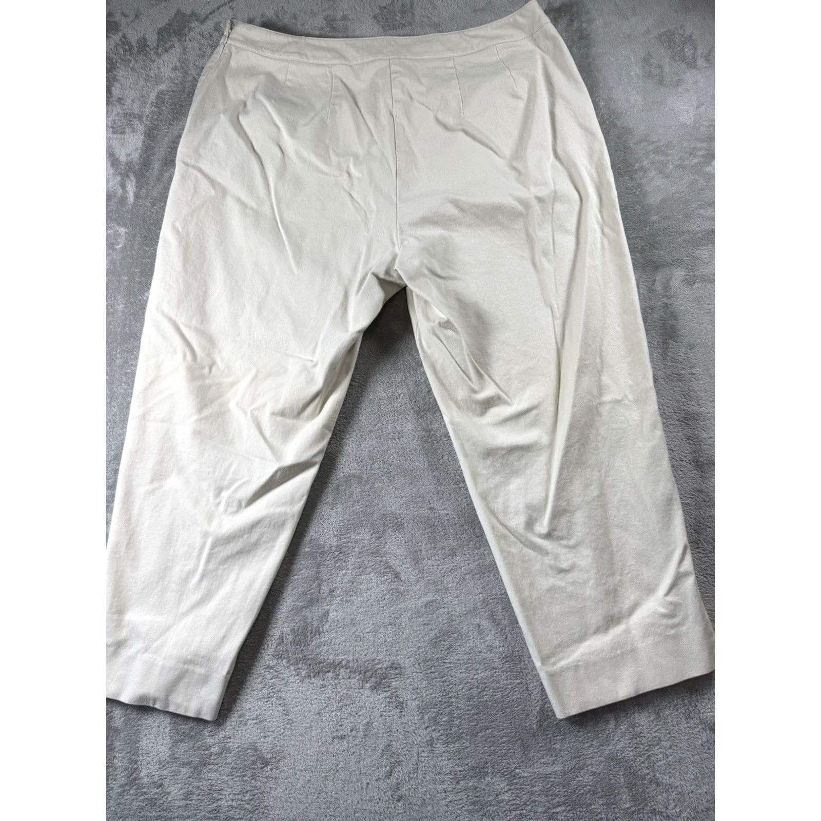 Ralph Lauren Lauren Ralph Lauren Women Pants Wide Leg Crop Beach Resort Tan Size 20W Size 42" / US 20 - 2 Thumbnail