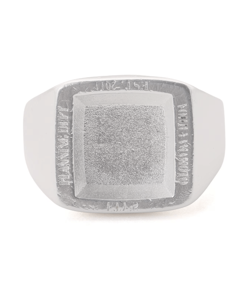 Yohji Yamamoto Yohji Yamamoto BRASS SQUARE RING US 6.5 Size ONE SIZE - 3 Thumbnail