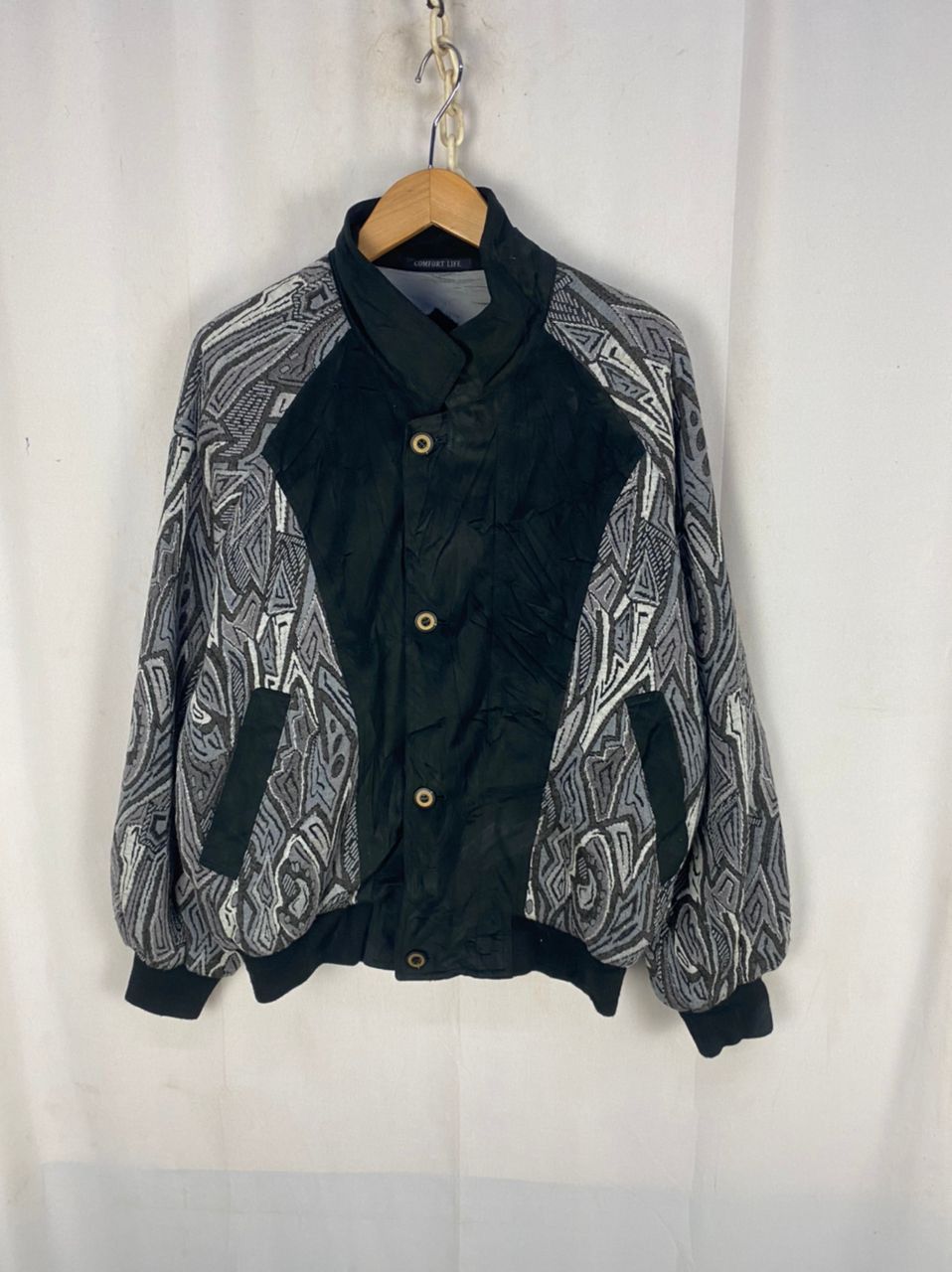 Japanese Brand Comfort life Bomber zipper jacket Size US L / EU 52-54 / 3 - 9 Thumbnail