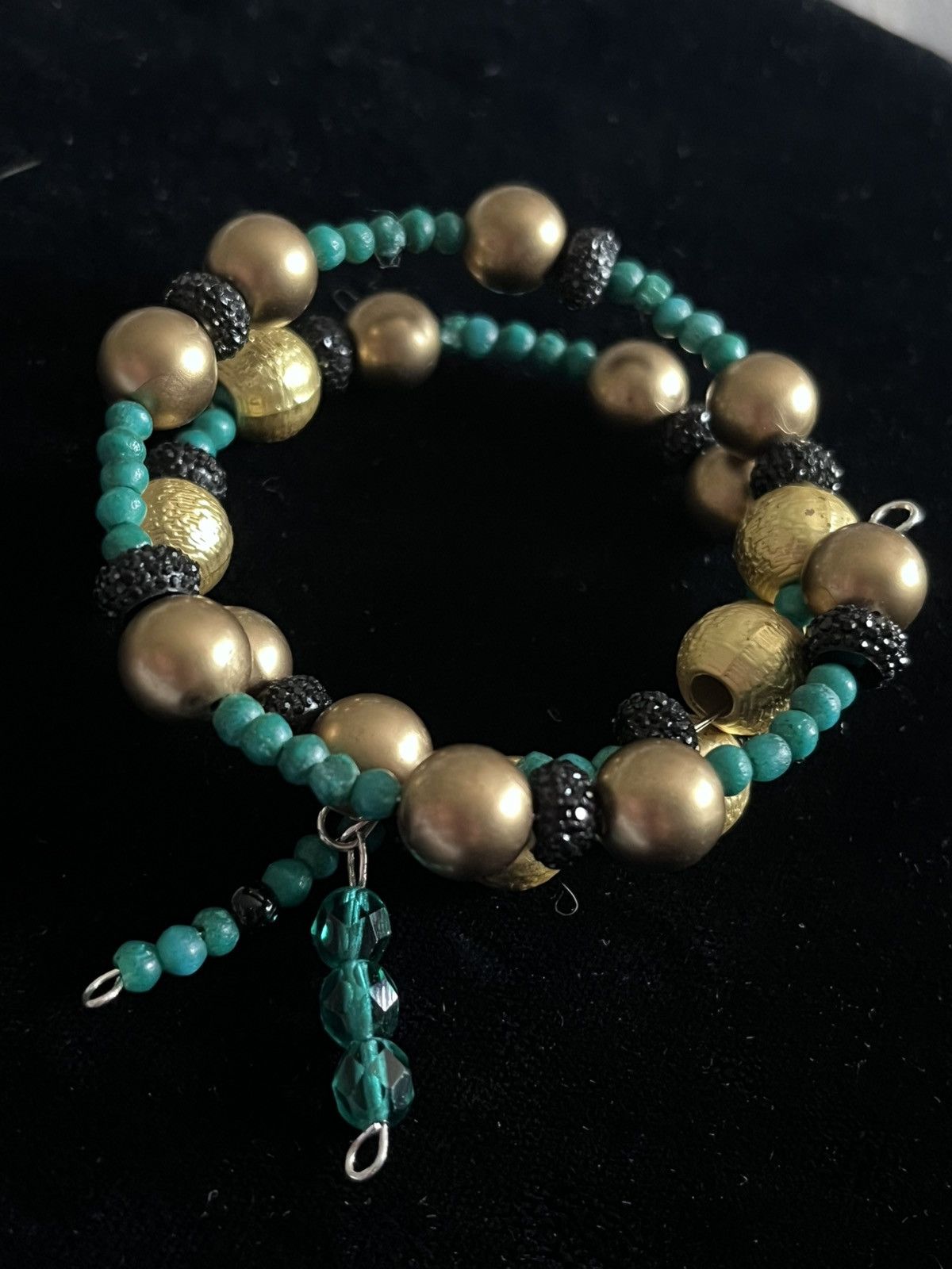 Other Bad Gurl Treasures Handcrafted Beaded Statement Bracelet Size ONE SIZE - 3 Thumbnail