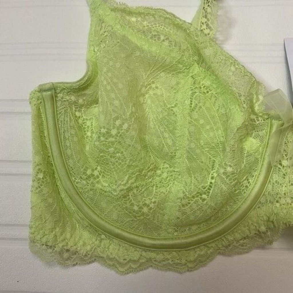 Other Adore Me Sheer Lace Full Coverage Underwired Bra Women 34DD Size ONE SIZE - 6 Thumbnail