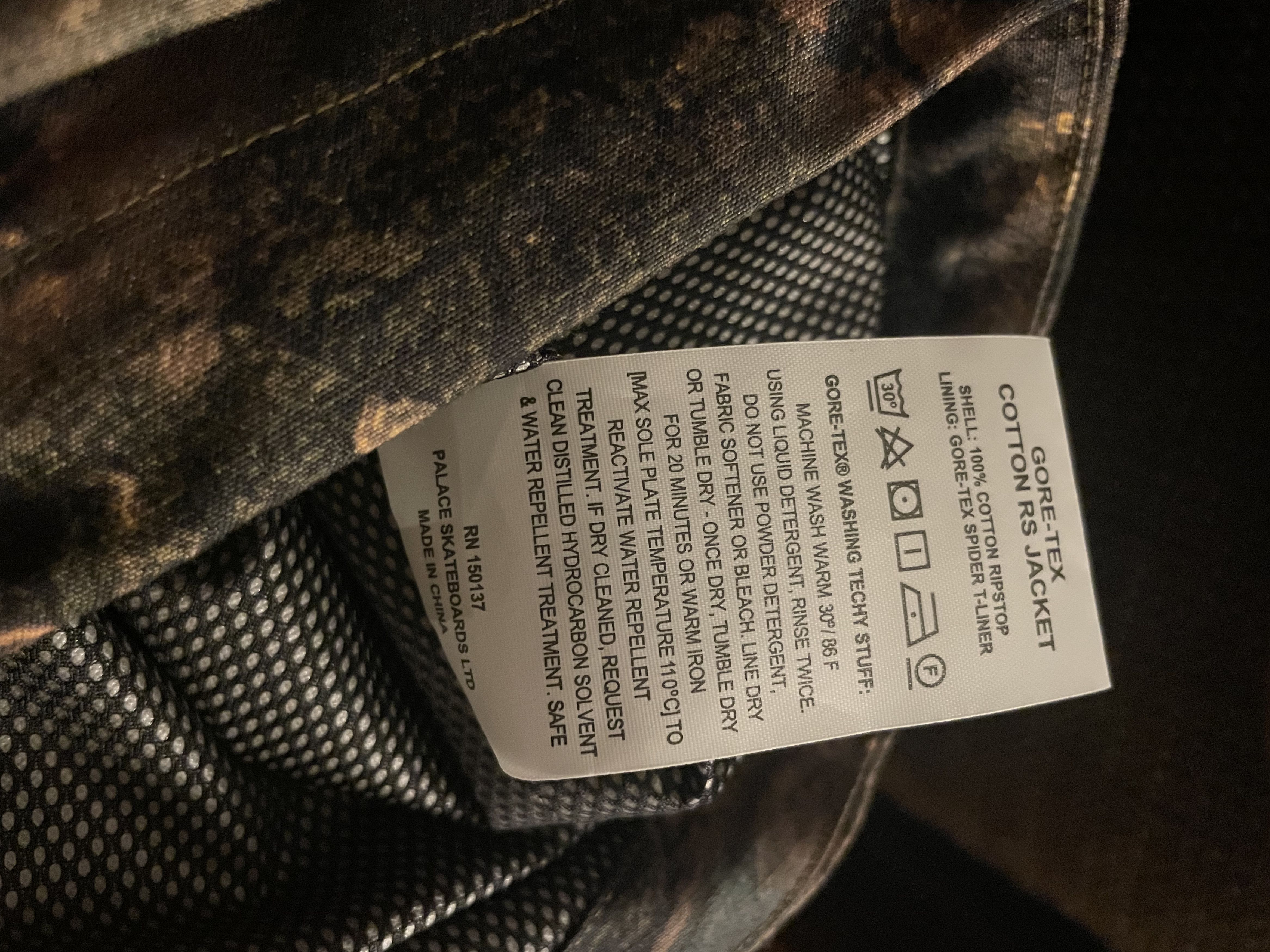 Palace palace gortex jacket Size US L / EU 52-54 / 3 - 3 Thumbnail