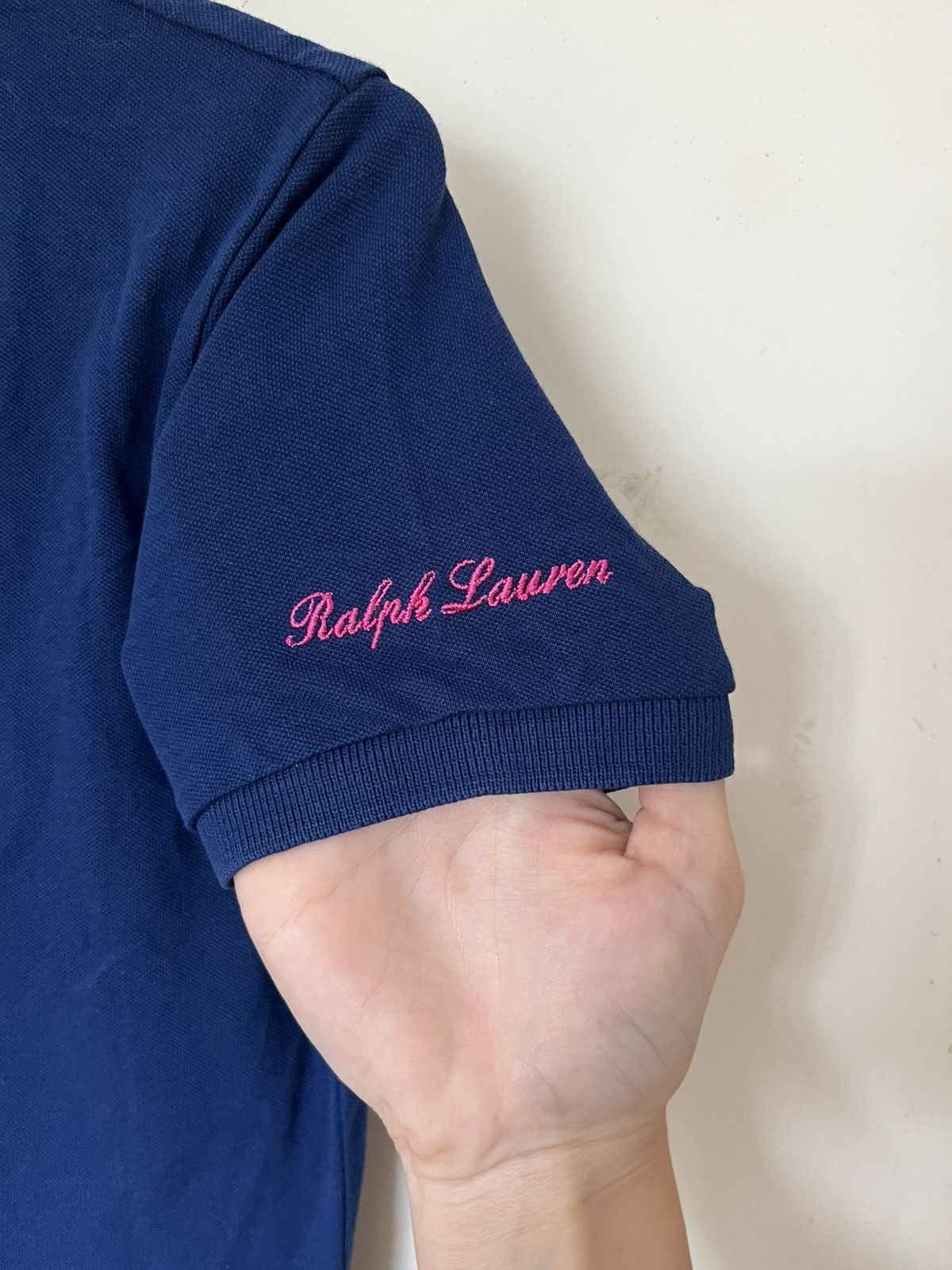 Polo Ralph Lauren Polo Ralph Lauren Dress | Oversized Navy Pink Pony Shirt Size L / US 10 / IT 46 - 5 Thumbnail