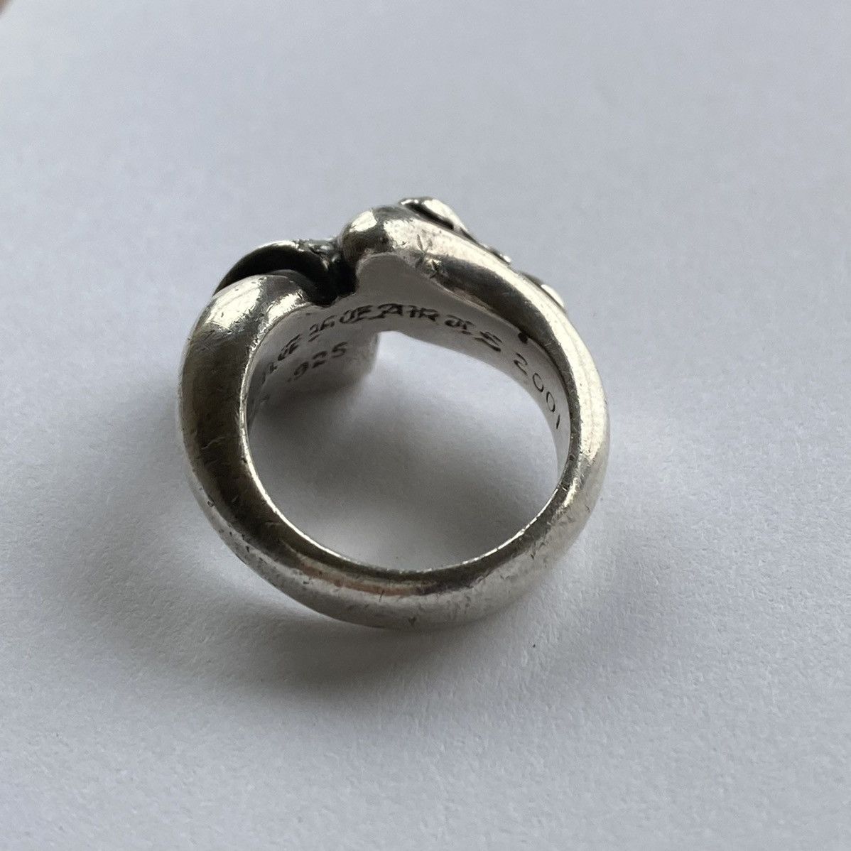 Chrome Hearts Chrome Hearts Diamond Floral Heart Ring Size ONE SIZE - 2 Thumbnail