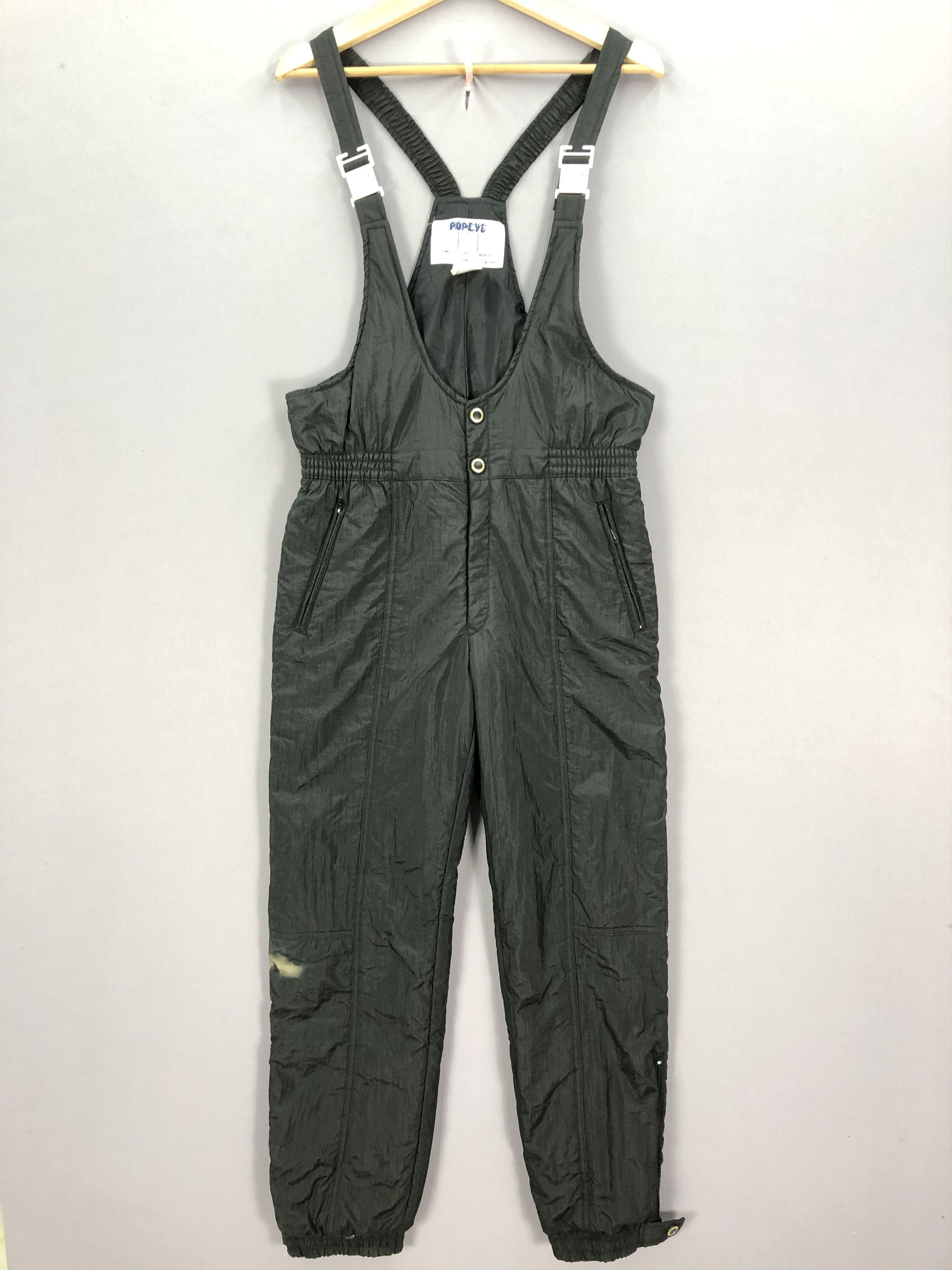 Japanese Brand × Vintage Vintage 90s Popeye Ski Jumpsuits Snowboards Ski Wear Pants Size US 30 / EU 46 - 1 Thumbnail