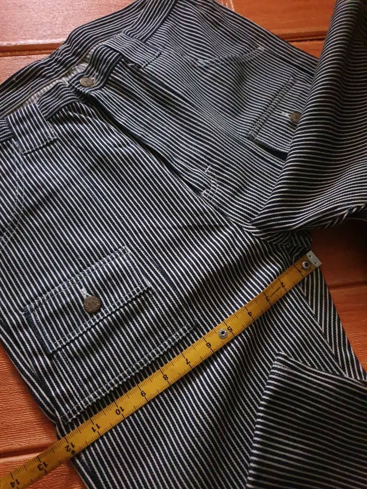 Smith's American 💥Hickory stripe Smith Japanese style Bush pant Size US 33 - 10 Thumbnail