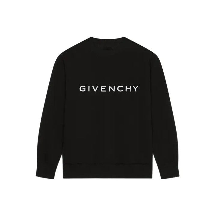 Givenchy Givenchy FW22 Classic Letter Print Crewneck Sweatshirt Size US XL / EU 56 / 4 - 1 Thumbnail
