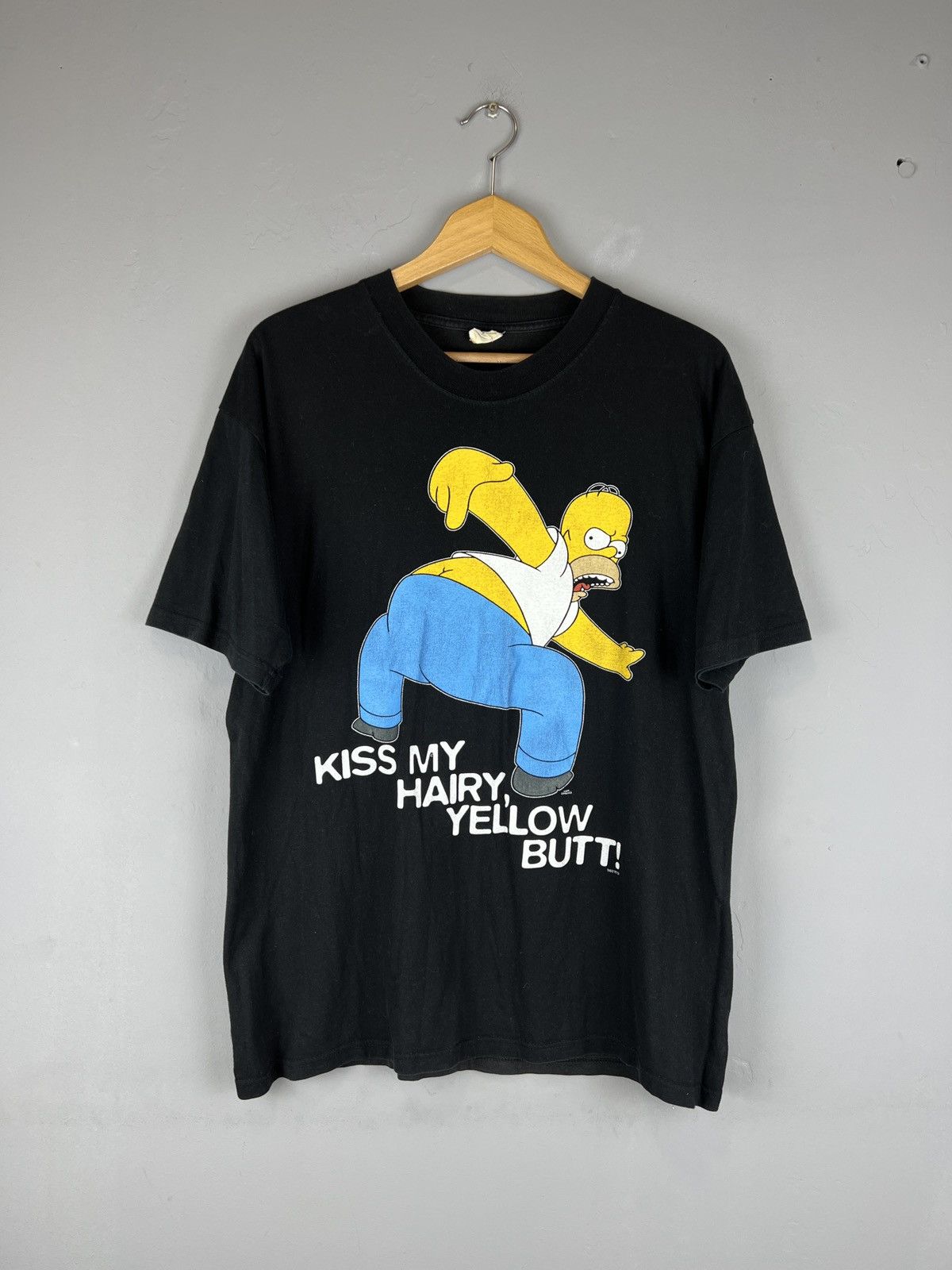 The Simpsons × Vintage Vintage The Simpsons 1999 Kiss my hairy yellow butt Size US L / EU 52-54 / 3 - 1 Thumbnail