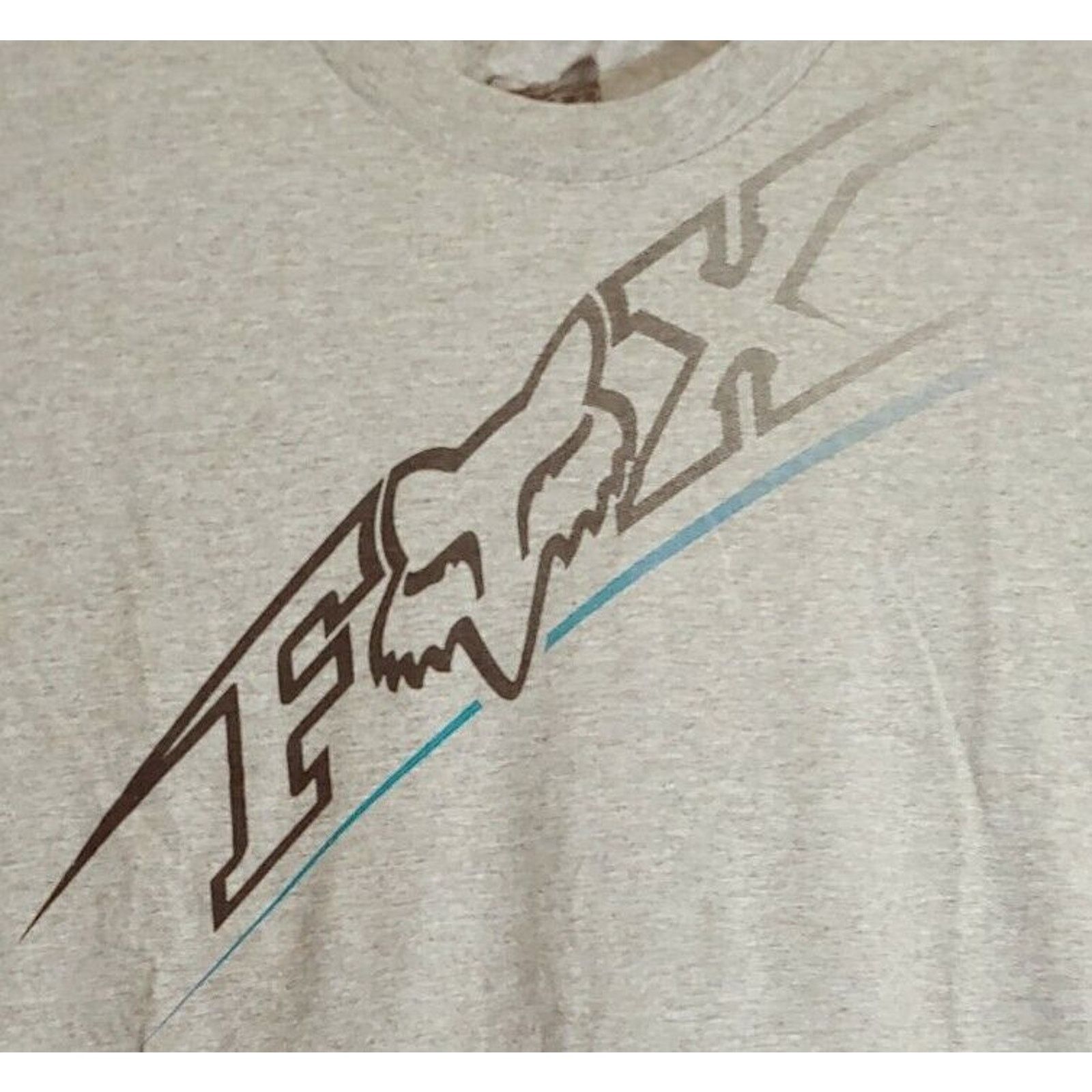 Fox Racing FOX RACING MENS LOGO T SHIRT GRAY SIZE MEDIUM Size US M / EU 48-50 / 2 - 3 Thumbnail