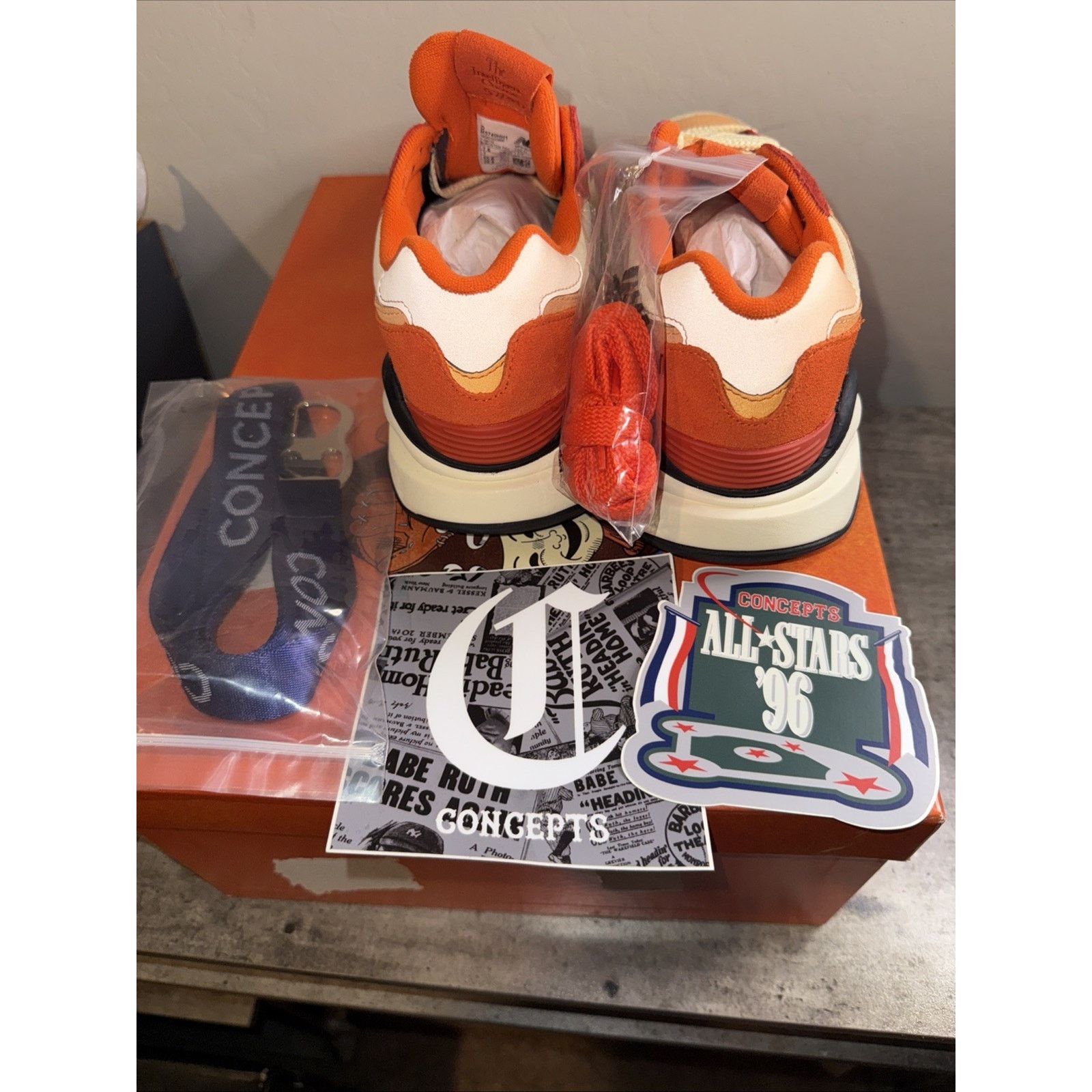 New Balance New Balance 57/40 Concepts (Special Box) Orange Size 7.5 Size US 7.5 / EU 40-41 - 6 Thumbnail