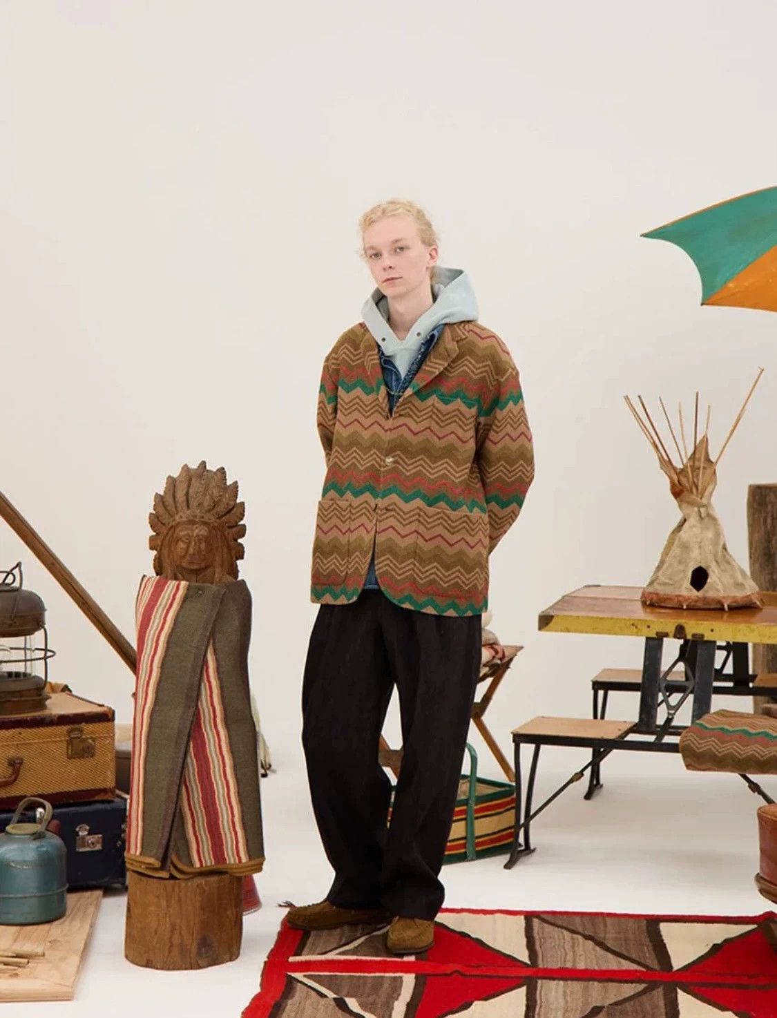 Visvim visvim 24AW COACH JKT double jac blanket lim Size US XL / EU 56 / 4 - 7 Thumbnail