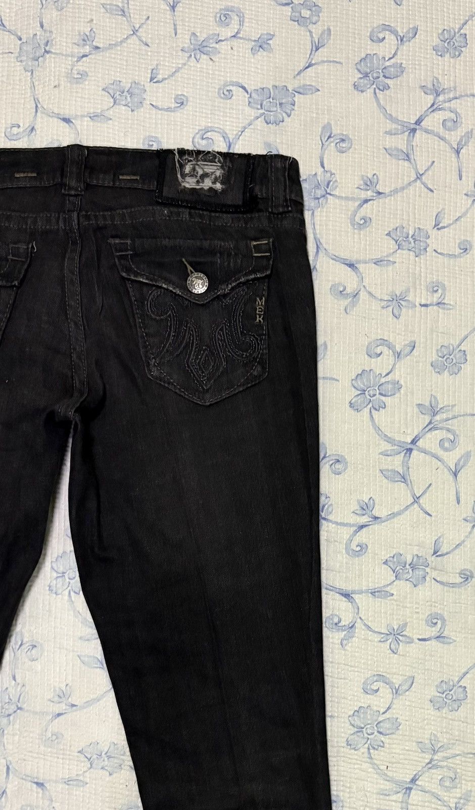 MEK × Mek Denim Mek Denim Streetwear Distressed Denim Size US 33 - 13 Thumbnail
