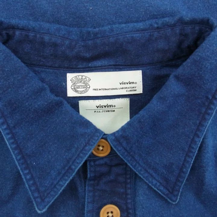 Visvim VISVIM 16AW 1910 SHIRT GIZA FLANNEL Size US S / EU 44-46 / 1 - 3 Thumbnail