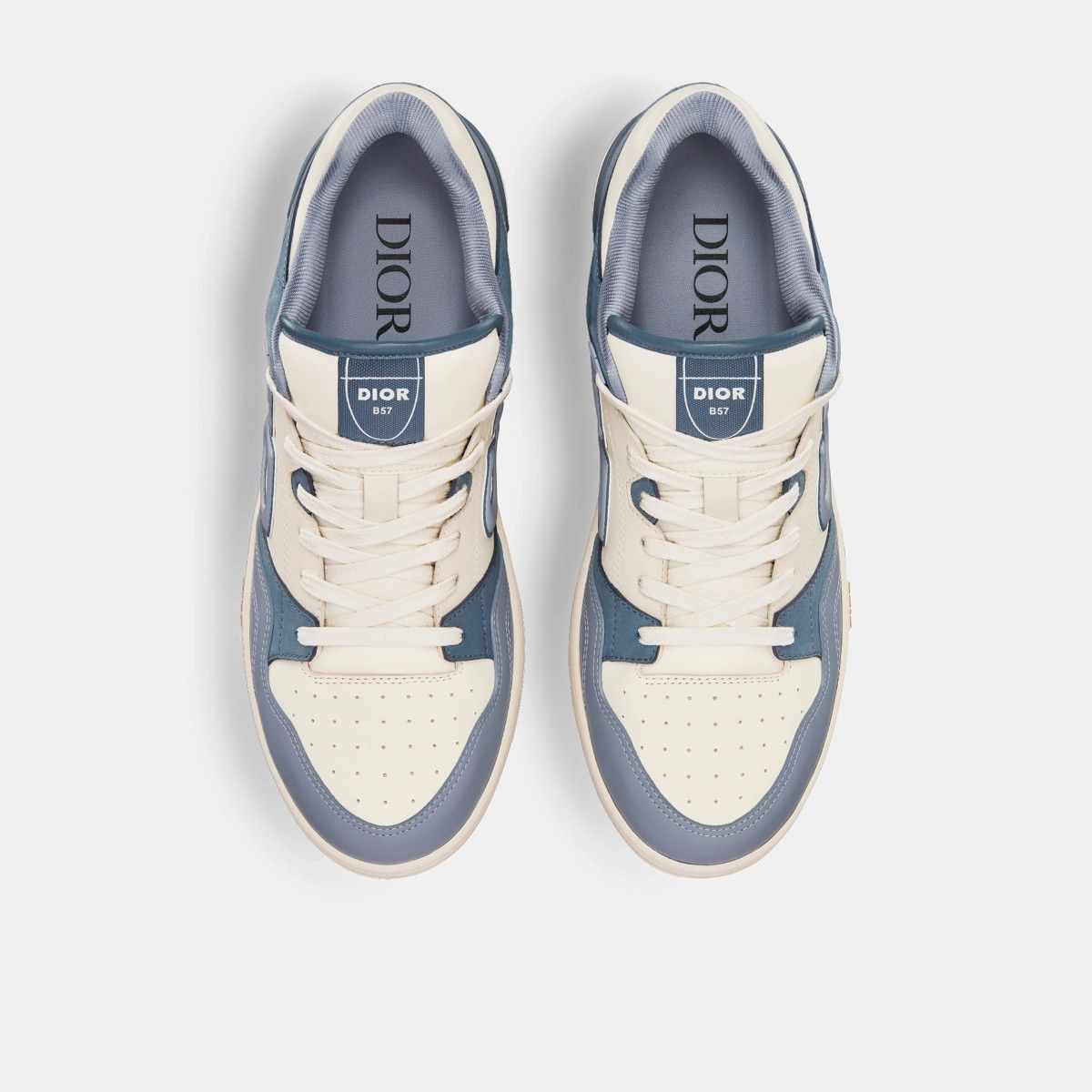 Dior o1bcso1str0126 B57 Dribble Low-Top Sneaker in Blue Size US 11 / EU 44 - 3 Thumbnail