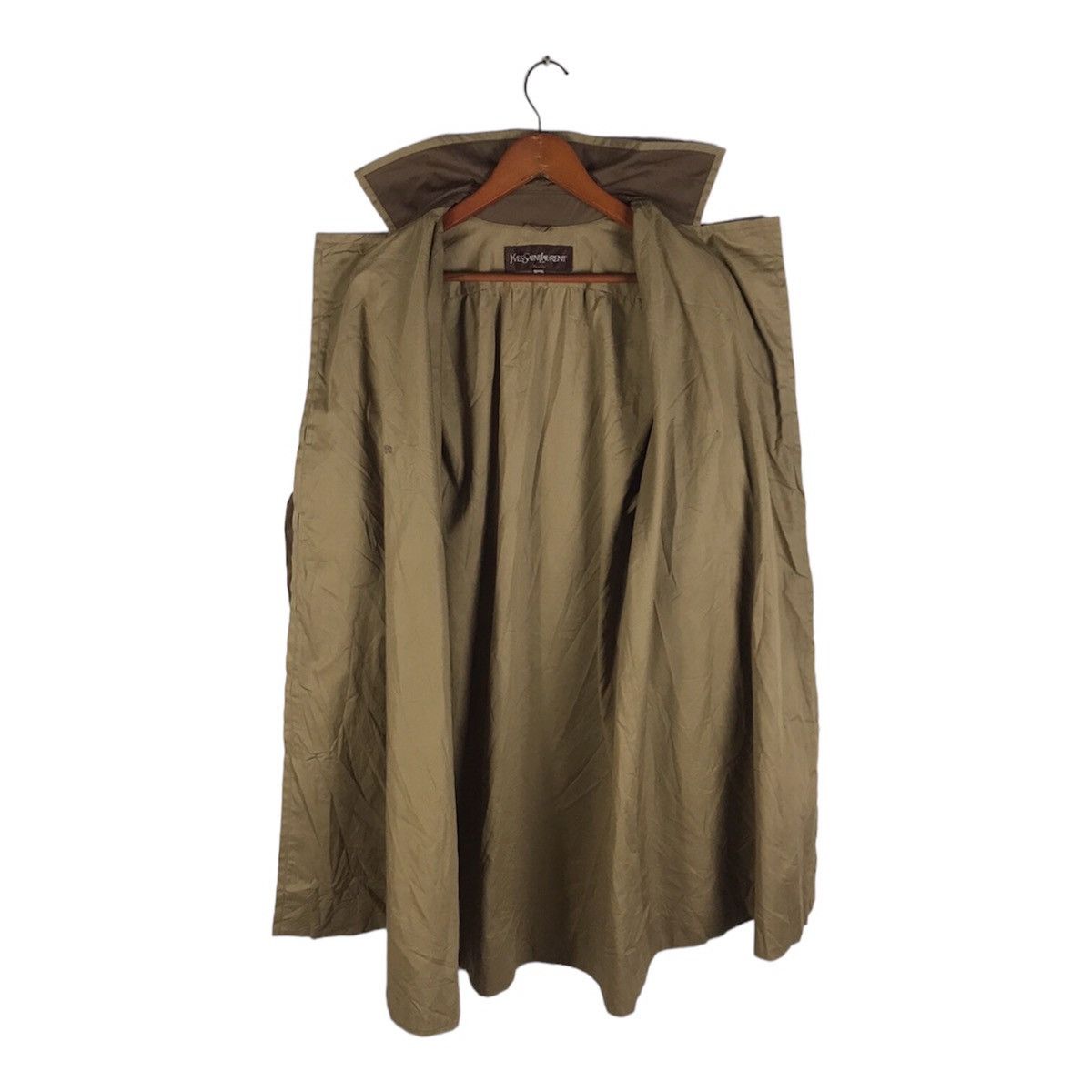 Yves Saint Laurent 🔥Rare🔥Vintage Yves Saint Laurent Paris Trench Coat Size S / US 4 / IT 40 - 4 Thumbnail