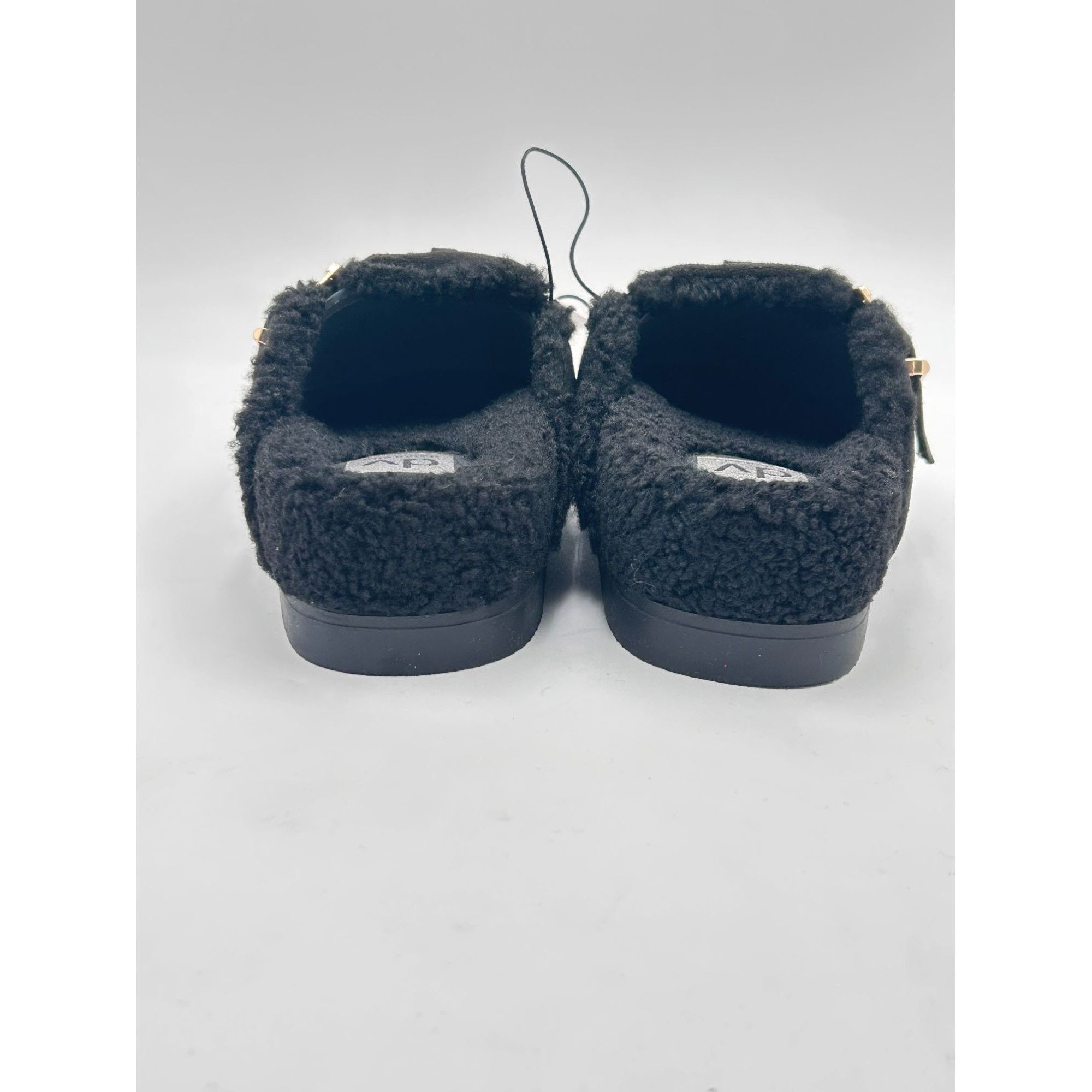 Other DV Dolce Vita Audreana Black Sherpa Lined Slides Women US 6 Size US 6 / IT 36 - 5 Thumbnail