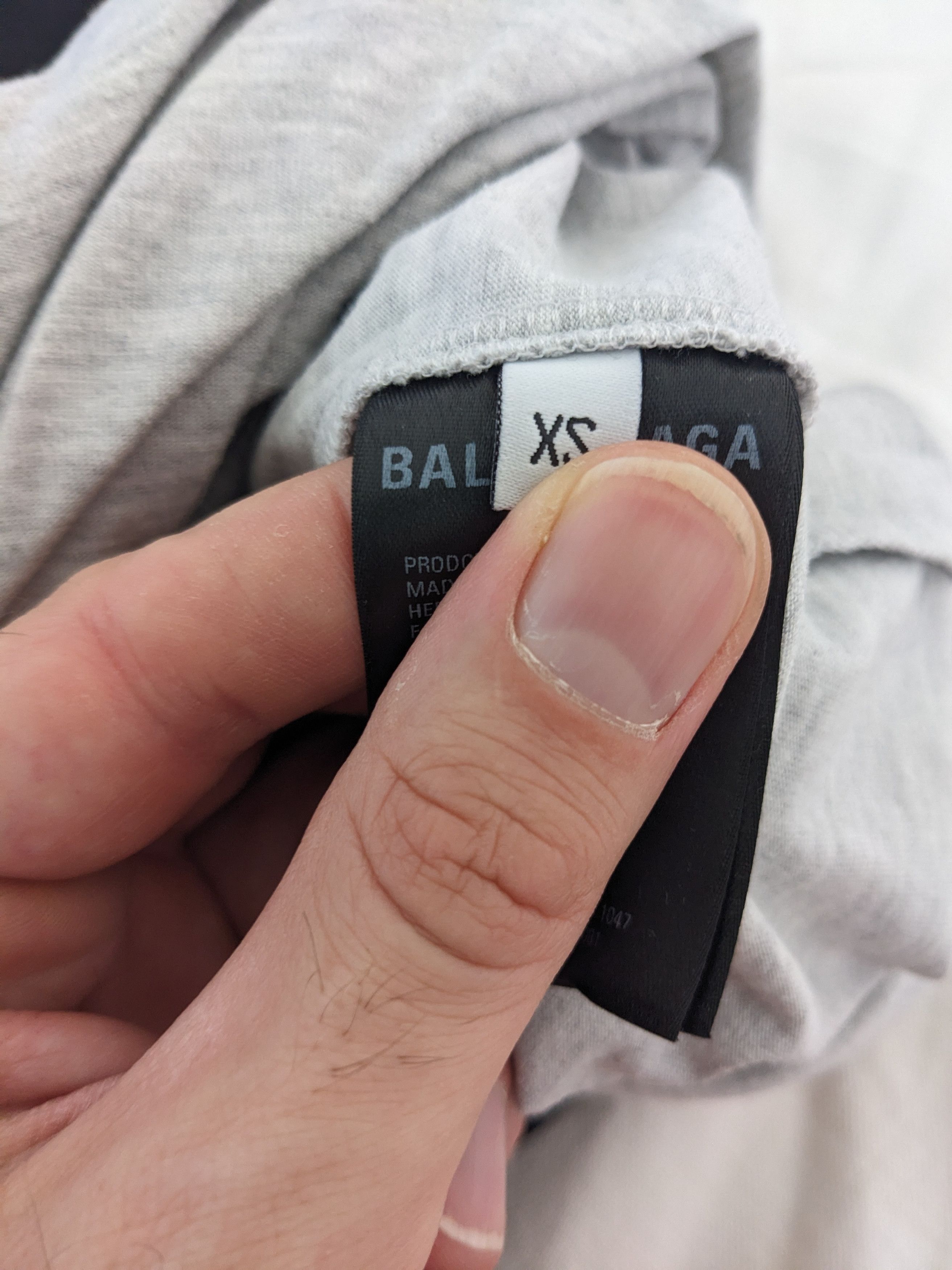 Balenciaga SS20 "One like, two likes" Double Layered Slogan T - Shirt Size US L / EU 52-54 / 3 - 6 Thumbnail