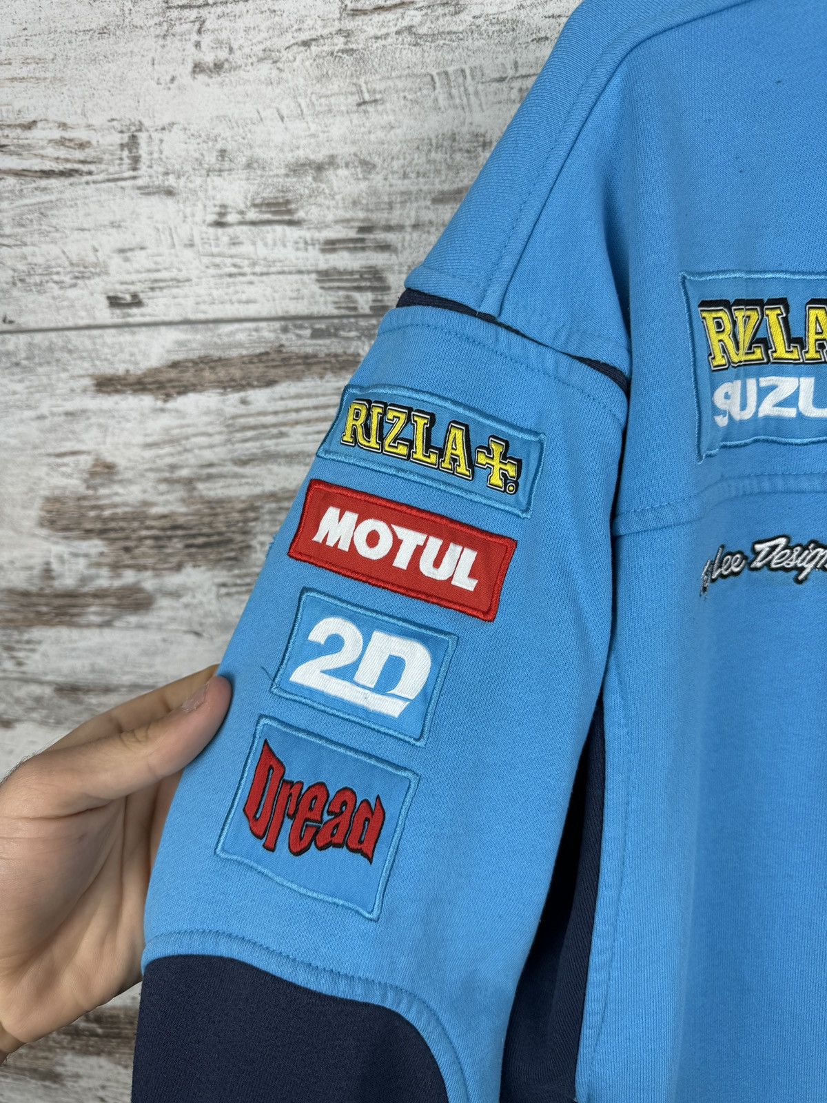 Other Mens Vintage Suzuki zip sweatshirt jacket racing Size US M / EU 48-50 / 2 - 4 Thumbnail
