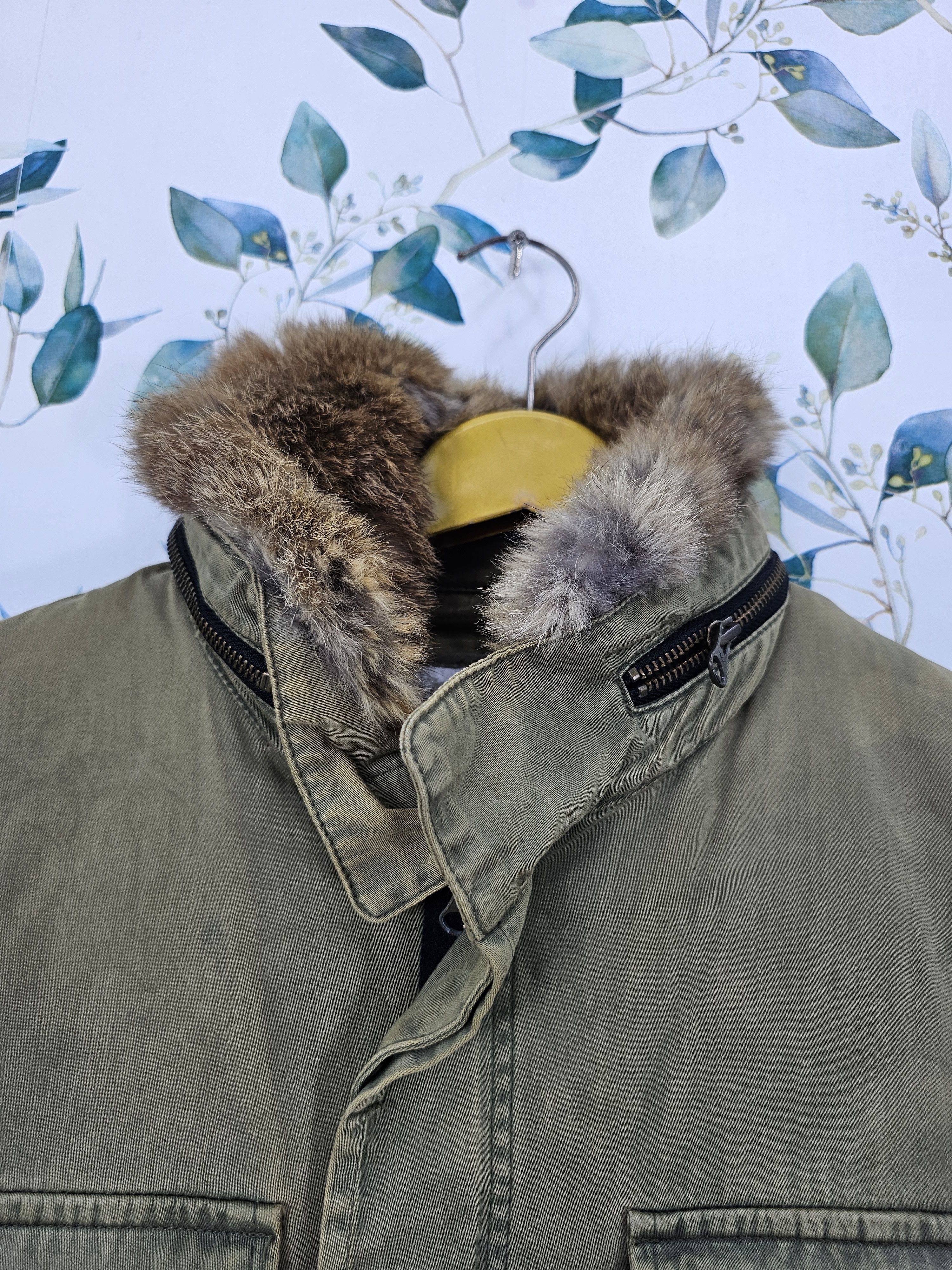 PPFM PPFM Punk Bondage Military Faded Parka Jacket J0131 Size US L / EU 52-54 / 3 - 9 Thumbnail