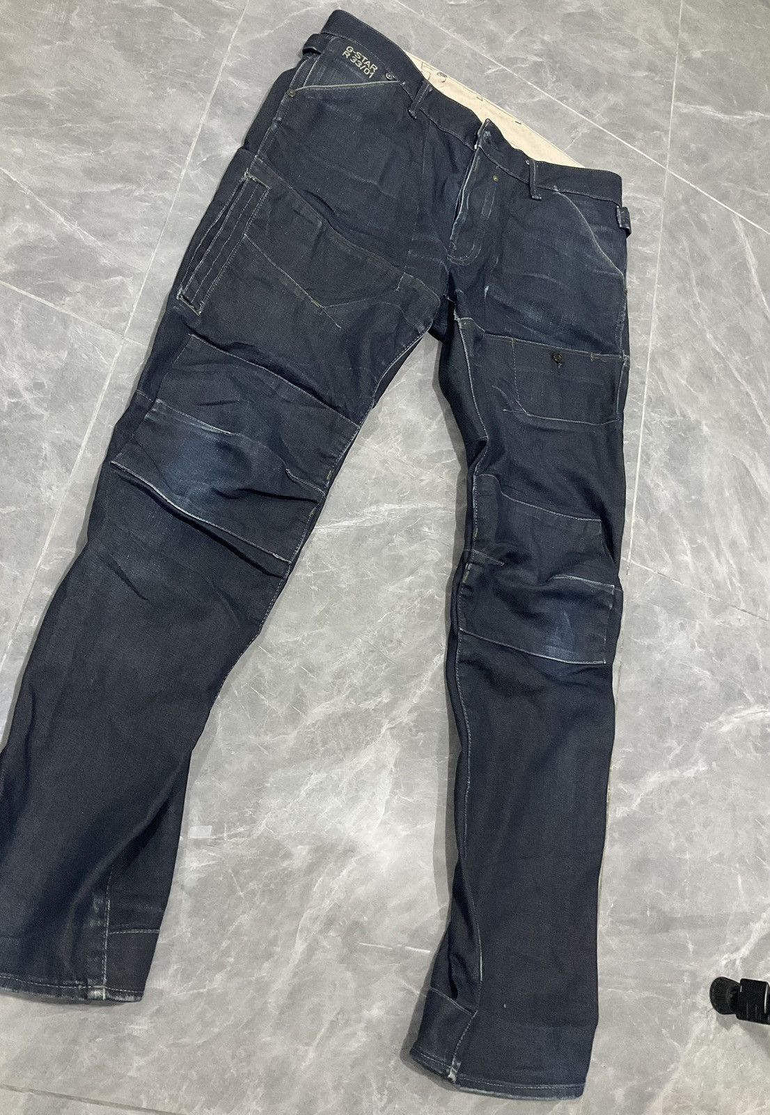 G-Star Rare Design G Star Raw R33/01 Denim Pants Size US 34 / EU 50 - 3 Thumbnail