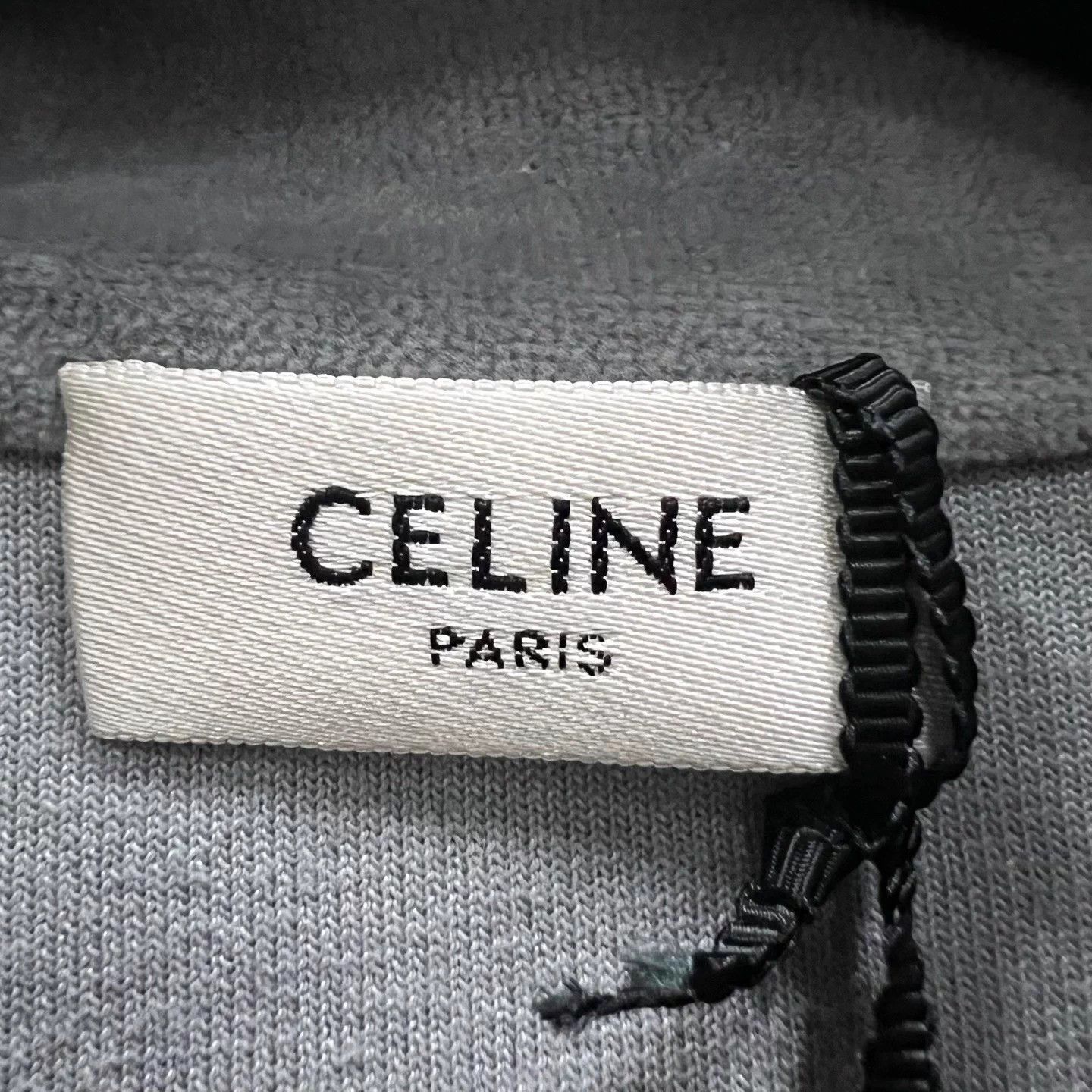 Celine Celine Triumph Gray Velvet Jacket Size S With Tags Size S / US 4 / IT 40 - 3 Thumbnail