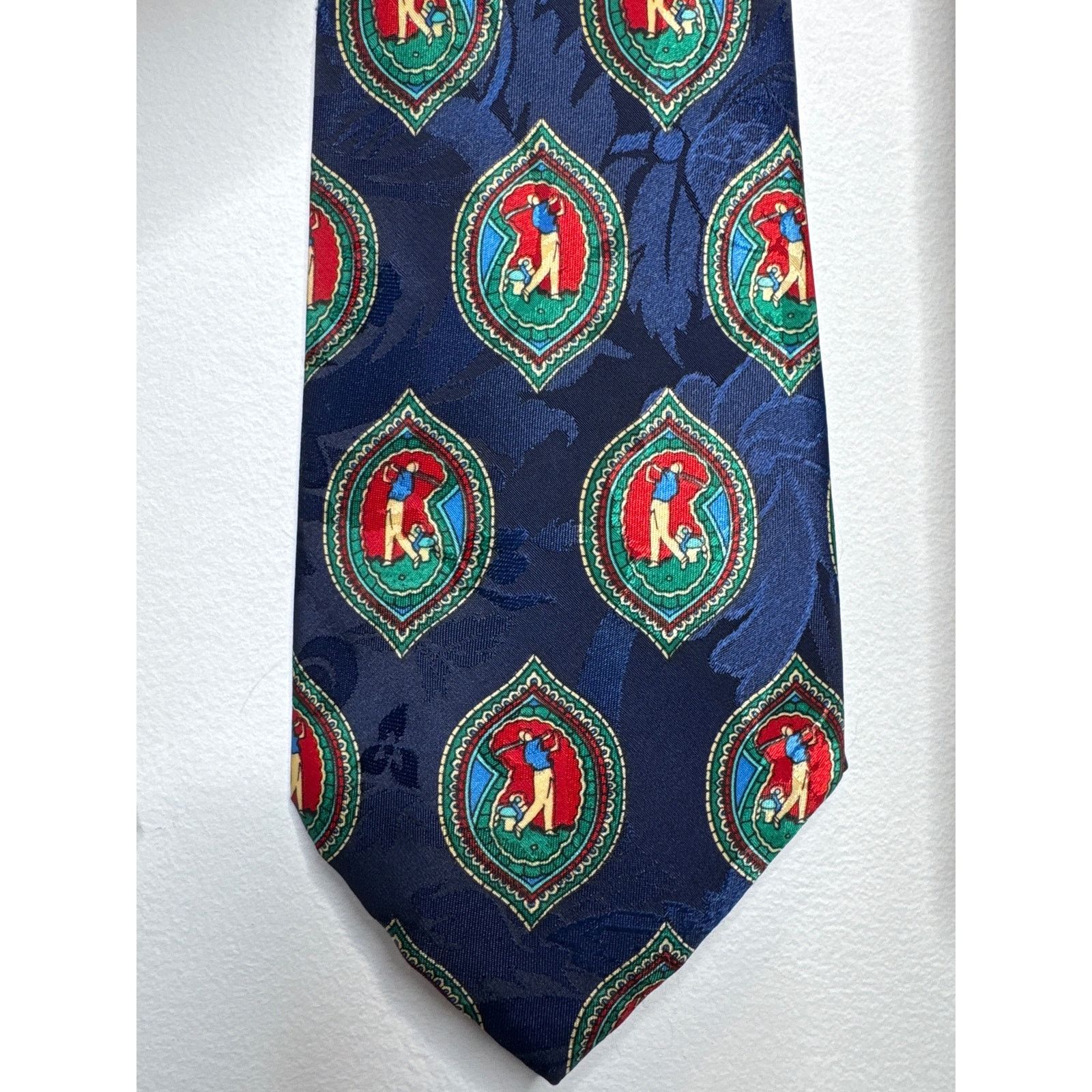 Other 1990s Golf Silk Tie Set Canterbury Museum Artifacts City-One Size ONE SIZE - 7 Thumbnail