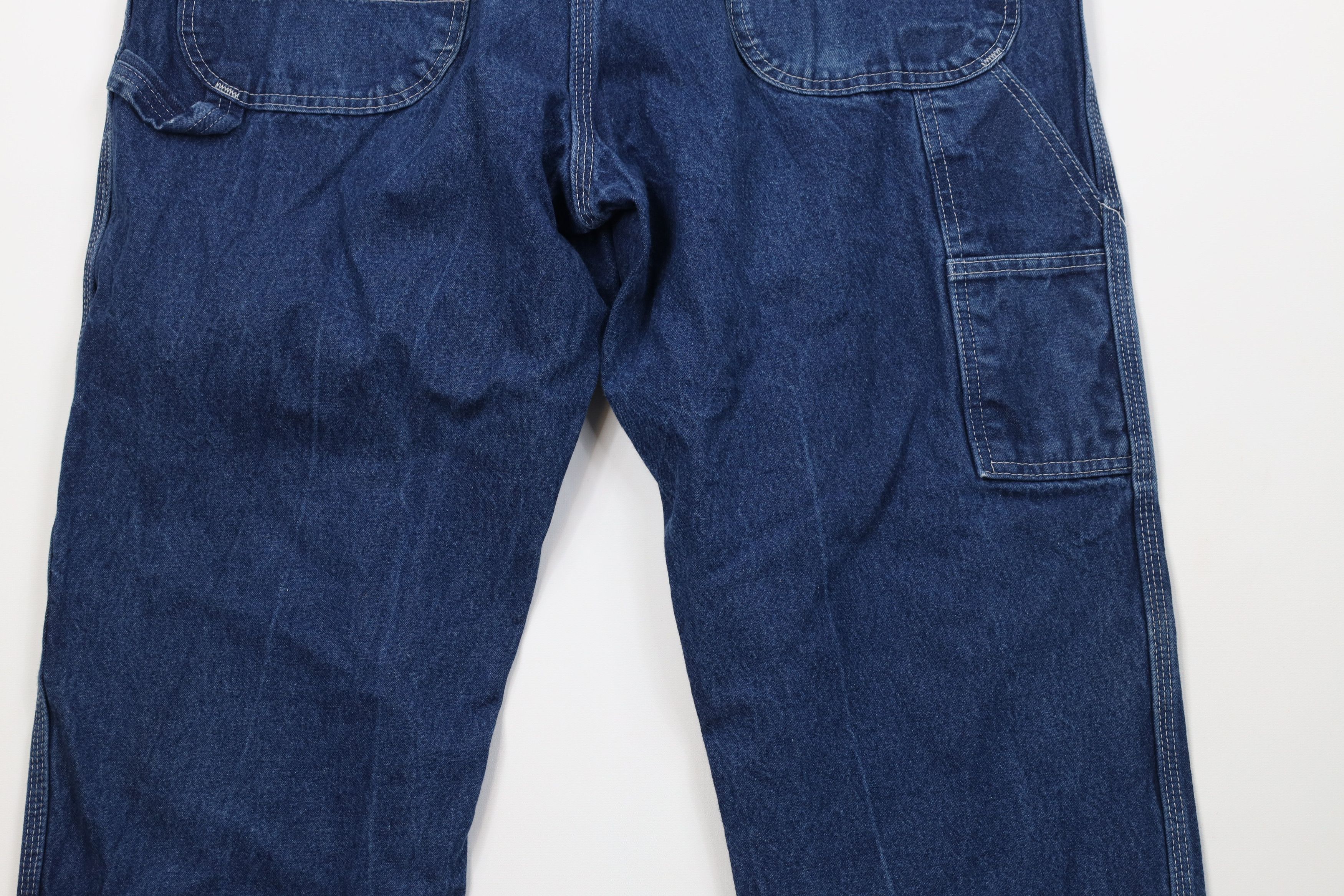 Dickies Vintage Y2K Dickies Wide Leg Dungaree Denim Jeans Cotton Size US 38 / EU 54 - 10 Thumbnail