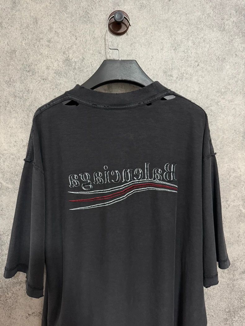 Balenciaga Balenciaga New Reversible Coke Short Sleeve Tee Size US M / EU 48-50 / 2 - 6 Thumbnail