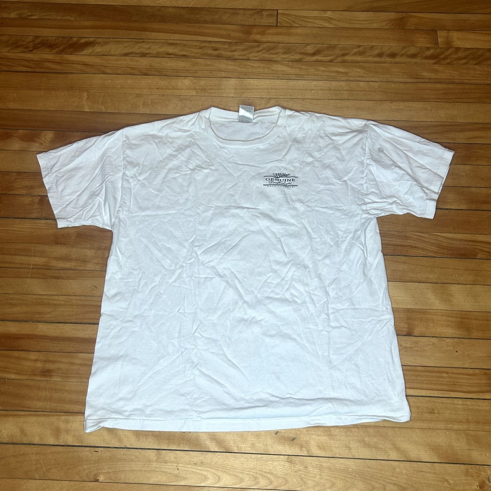 Fruit Of The Loom Y2K funny Miller Lite T-shirt XL Size US XL / EU 56 / 4 - 1 Thumbnail