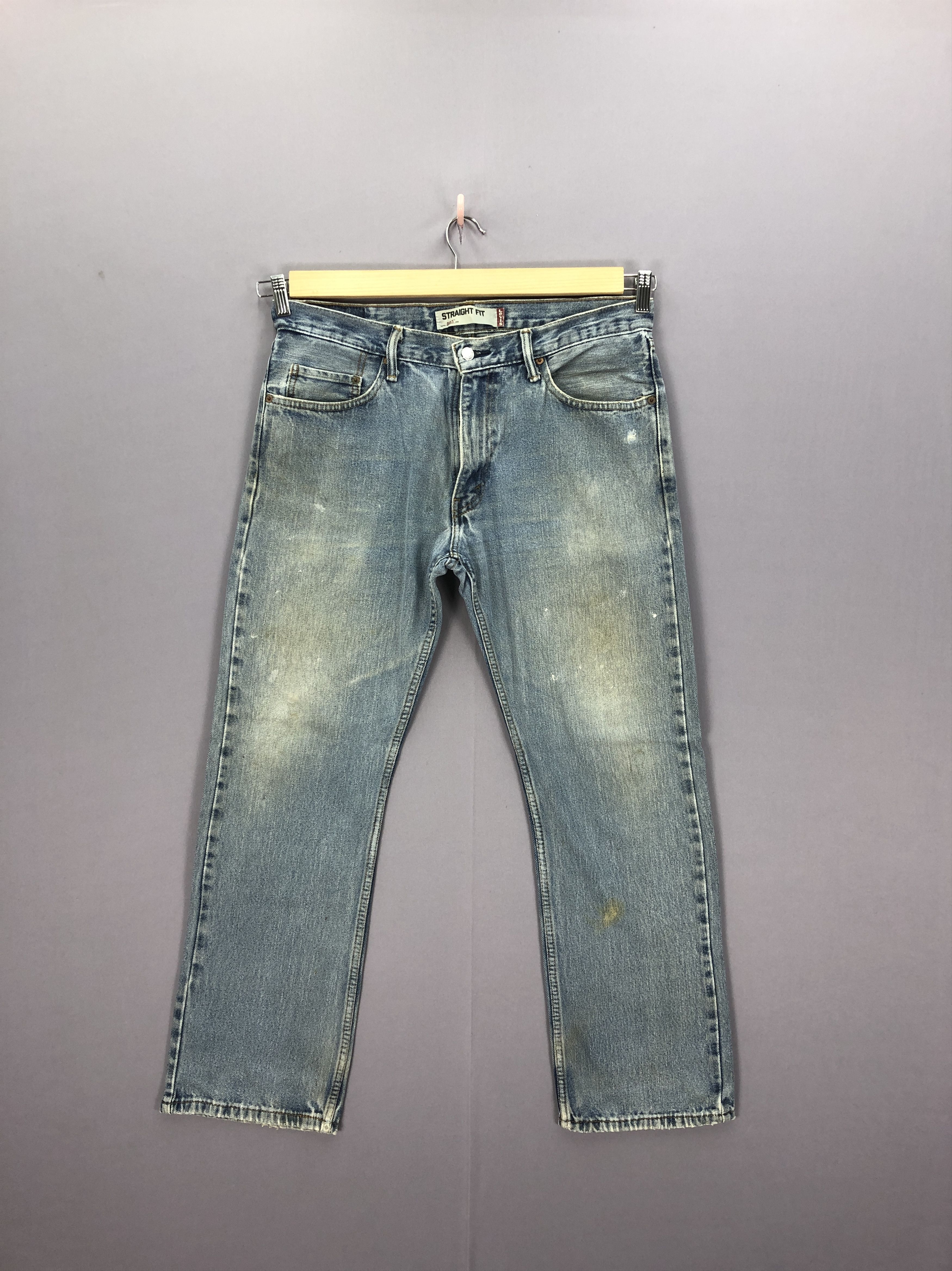 Levi's Vintage Levis 505 Jeans Dirty Levi's Mud Wash Faded Denim Size US 34 / EU 50 - 3 Thumbnail