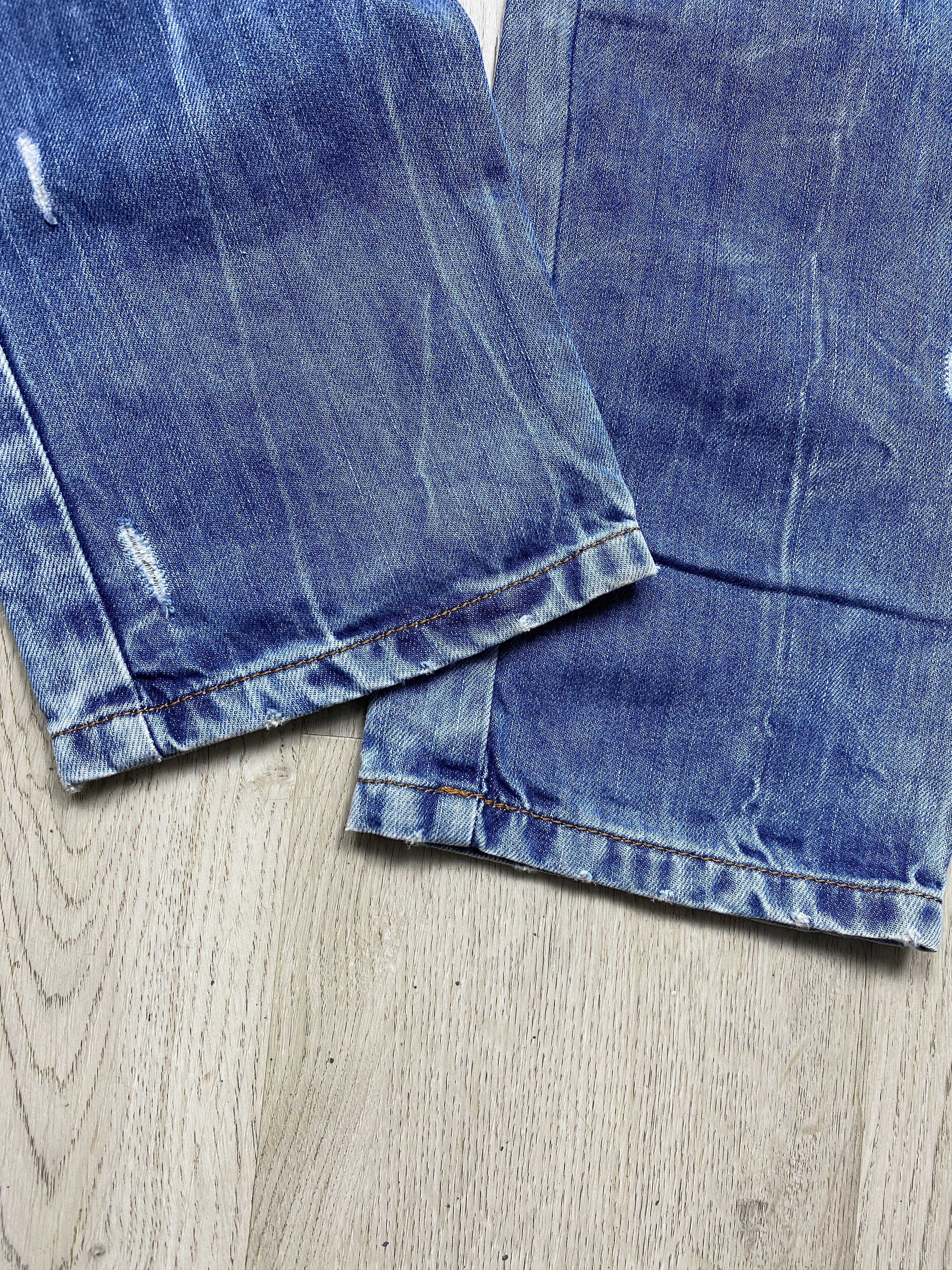 If Six Was Nine Cipo & Baxx Distressed Denim Vintage Rap Pants Jeans Size US 29 - 5 Thumbnail