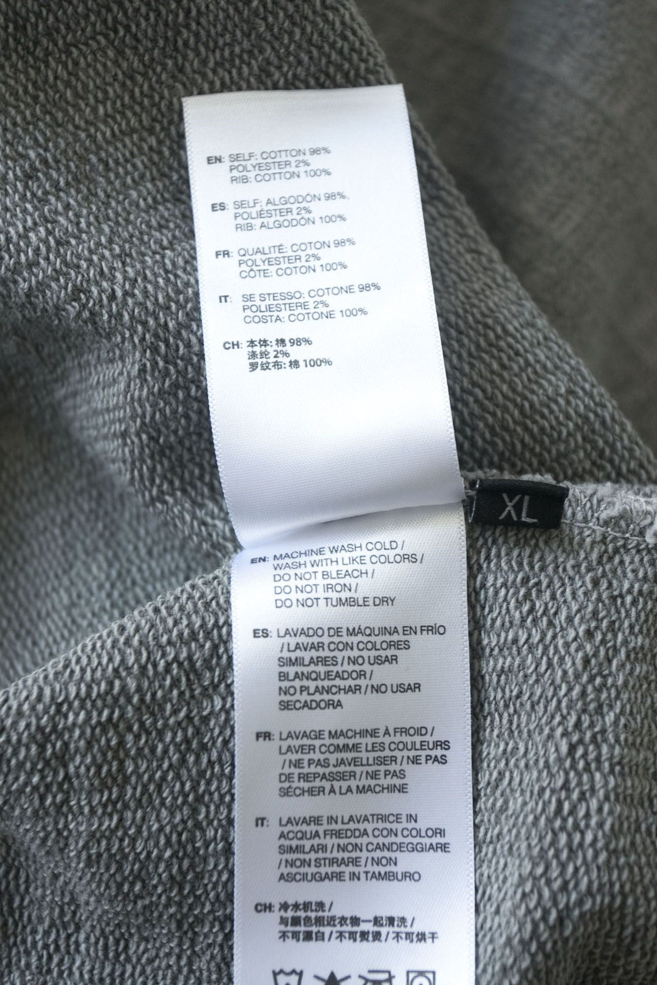 John Elliott John Elliott Sweatshirt Size 4 / XL Gray Size US XL / EU 56 / 4 - 6 Thumbnail