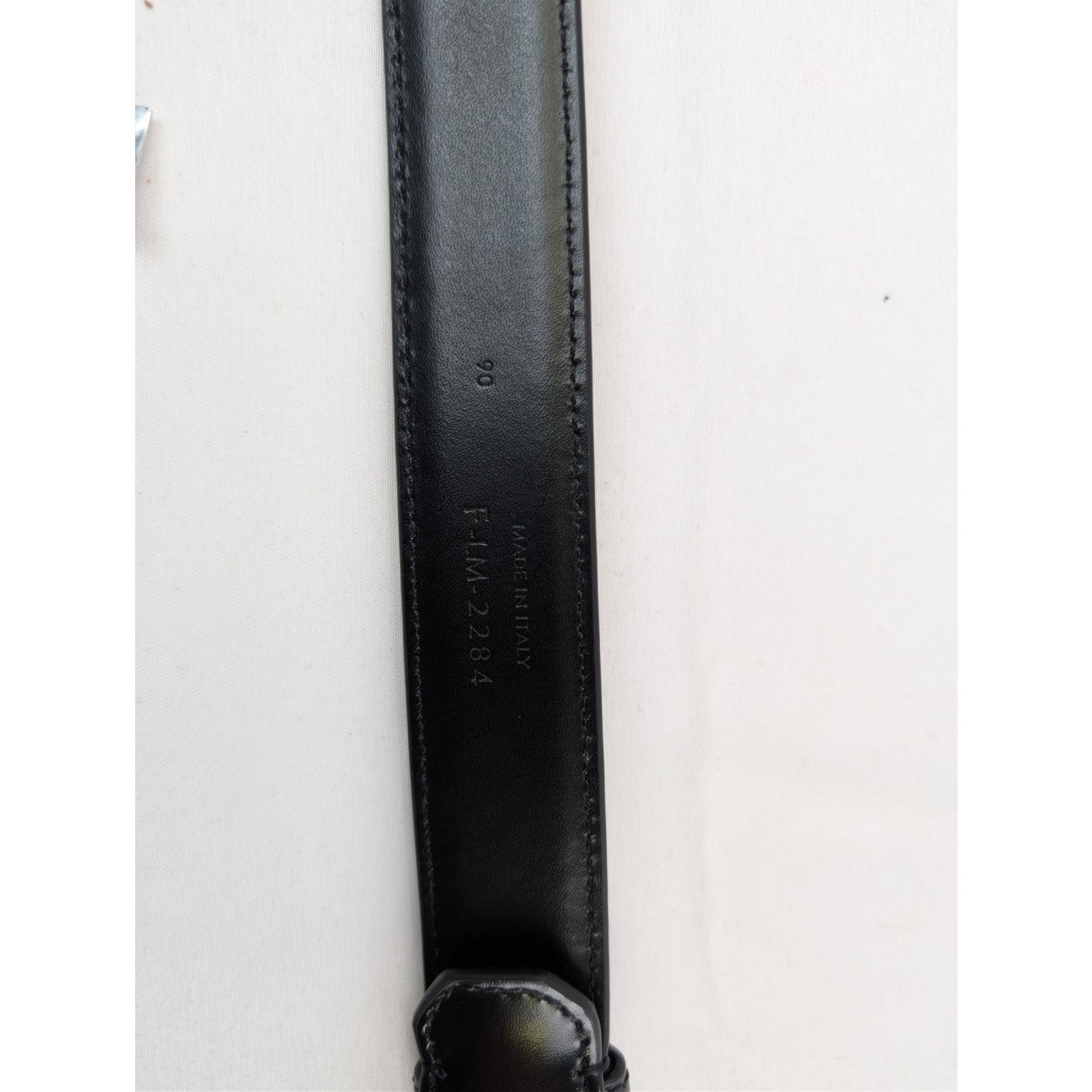 Celine o1rshd1 Size: 90 / BC-14 25MM Belt in Taurillon Leather Size 36 - 12 Thumbnail