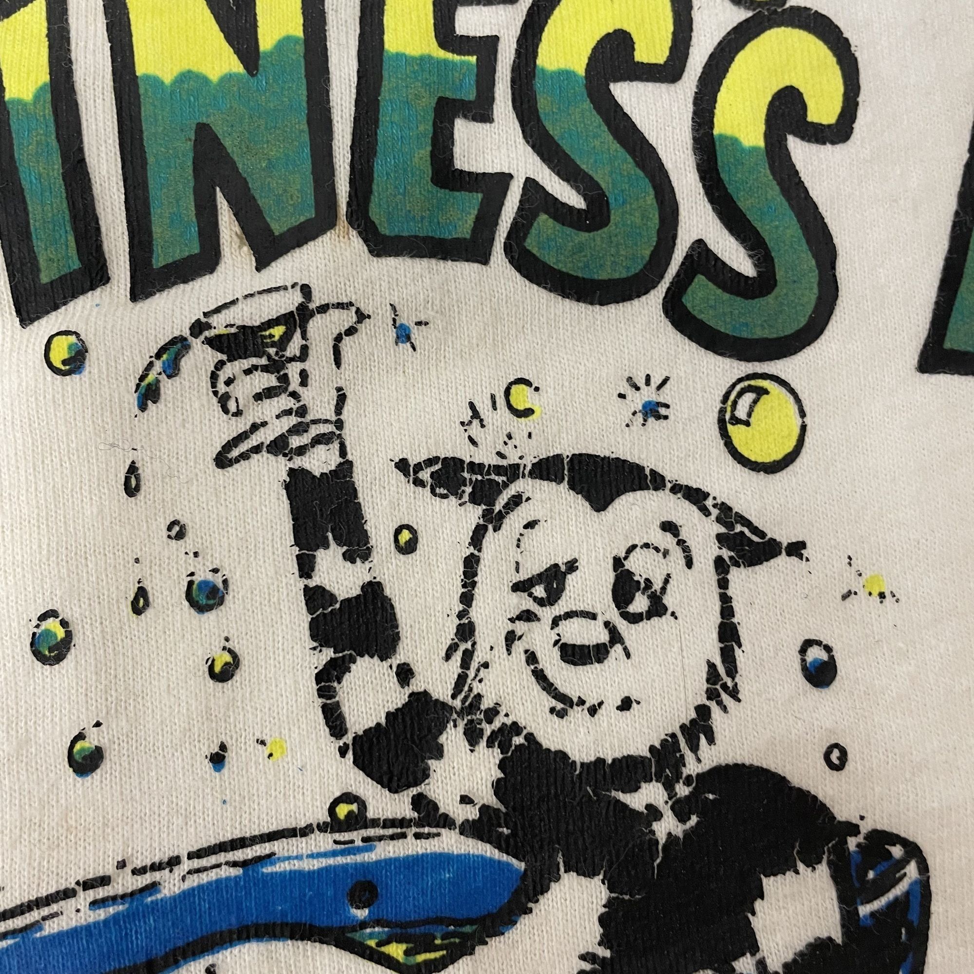 Hanes Vtg Hanes FREDDY Bar HAPPINESS Is A TIGHT PUSSY Cat T Shirt Size US XL / EU 56 / 4 - 7 Thumbnail