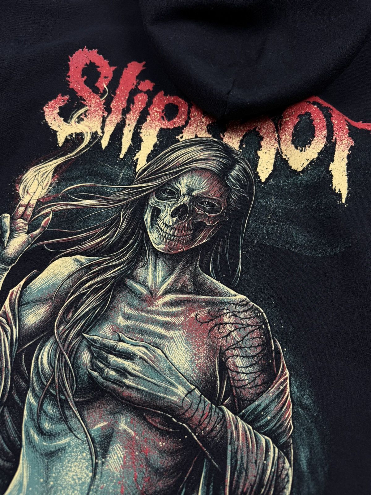 Band Tees 2018 Slipknot Burn Me Away Full Zip Hoodie Size US XL / EU 56 / 4 - 4 Thumbnail