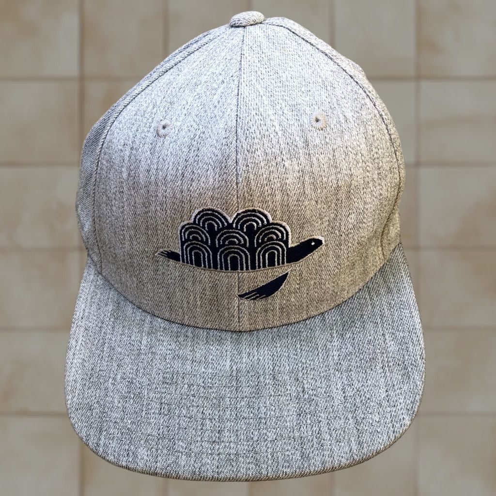 Vintage YUPOONG Brazen Hazen Kona Coffee Grey Wool Blend Snapback Hat Men's One Size Grey Wool Blend Cap Size ONE SIZE - 1 Thumbnail