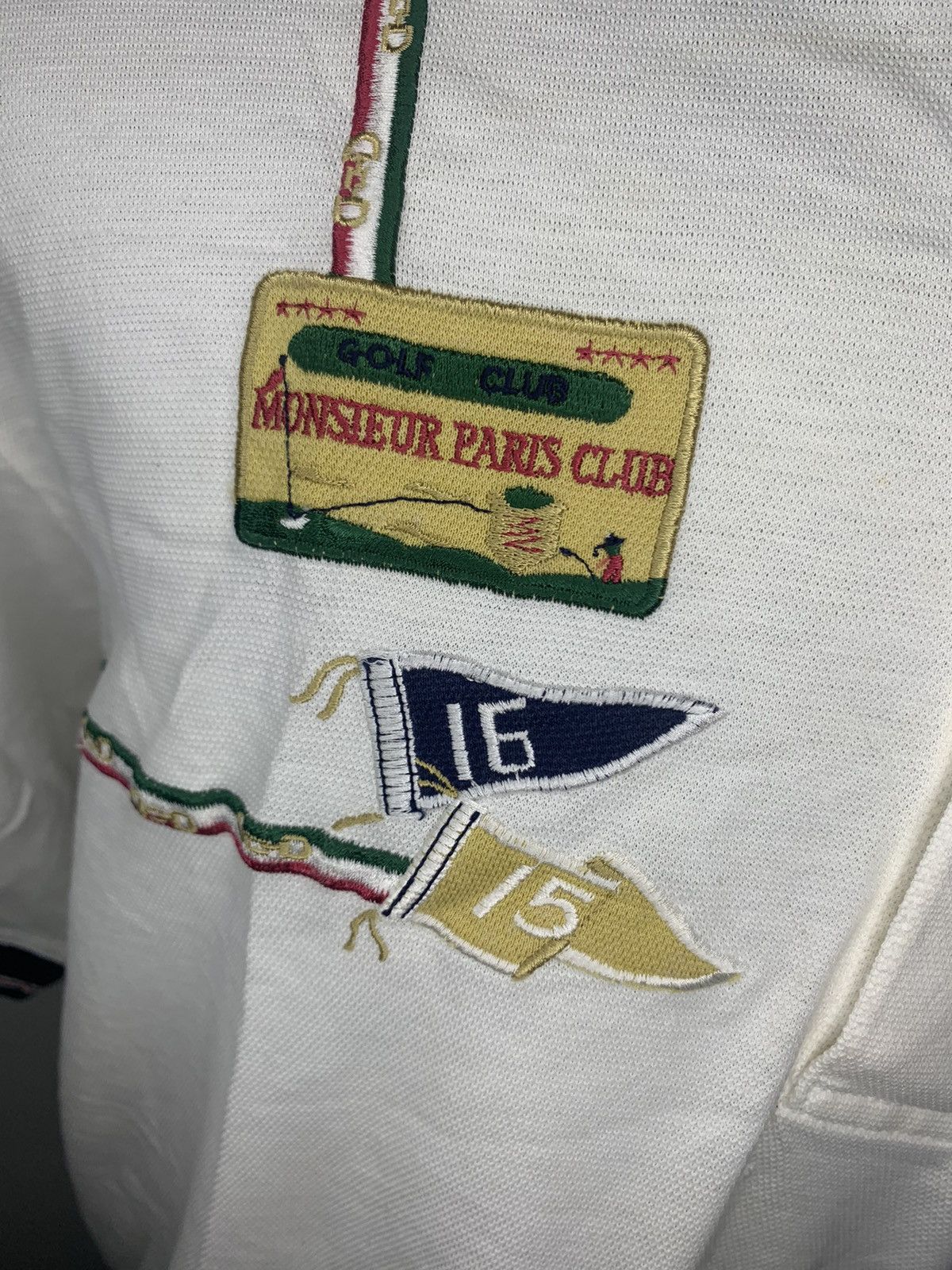 Other Monsieur paris club golf polo shirt Size US L / EU 52-54 / 3 - 7 Thumbnail